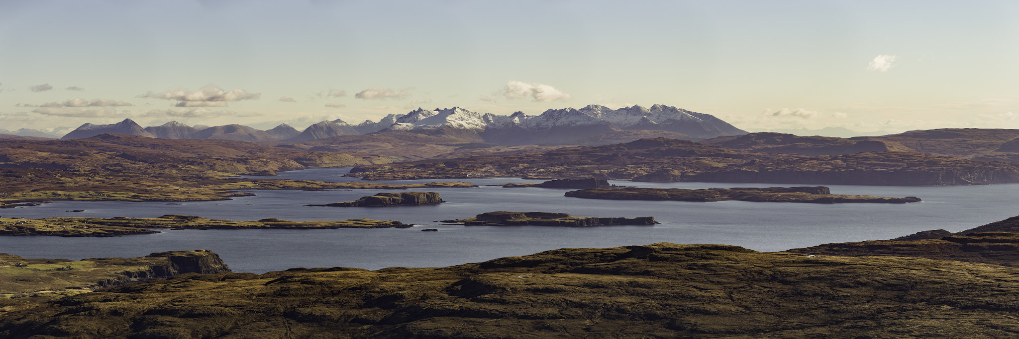 150-600mm F5-6.3 DG OS HSM | Contemporary 015 sample photo. Loch bracadale & the cuillins th feb '# photography