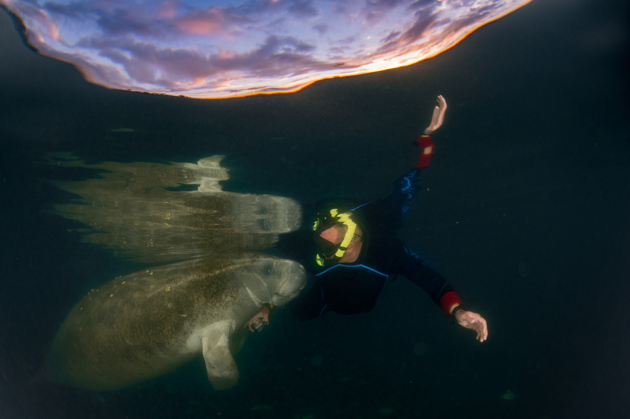 Tokina AT-X 10-17mm F3.5-4.5 DX Fisheye sample photo. Sunrise kiss photography