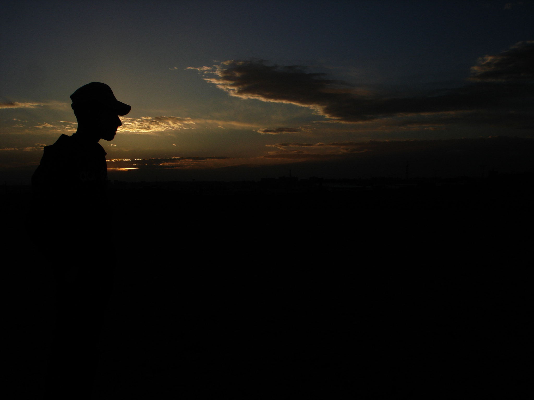 Sony DSC-W100 sample photo. Sunset photography