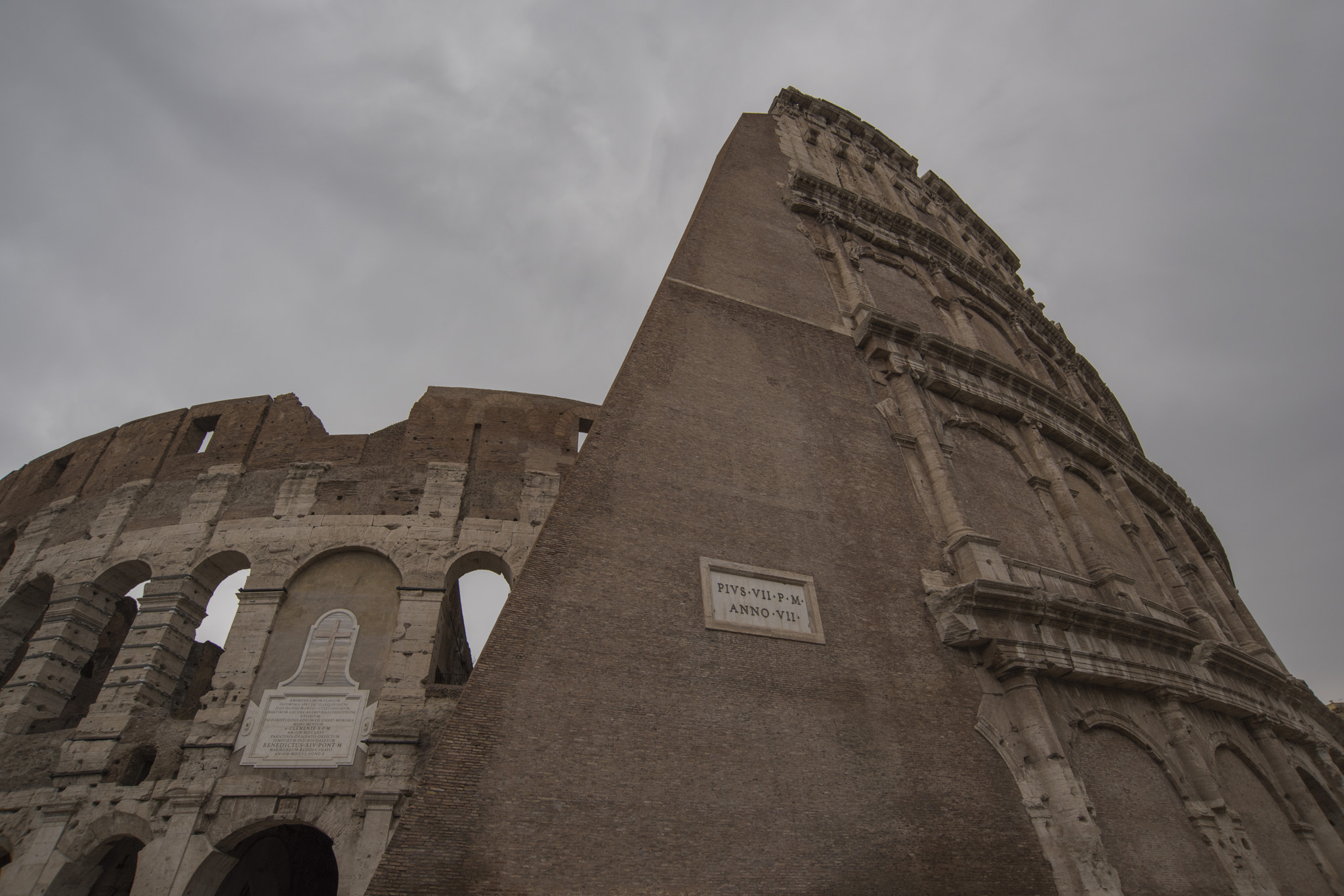 Nikon D810 sample photo. Side of coliseum photography