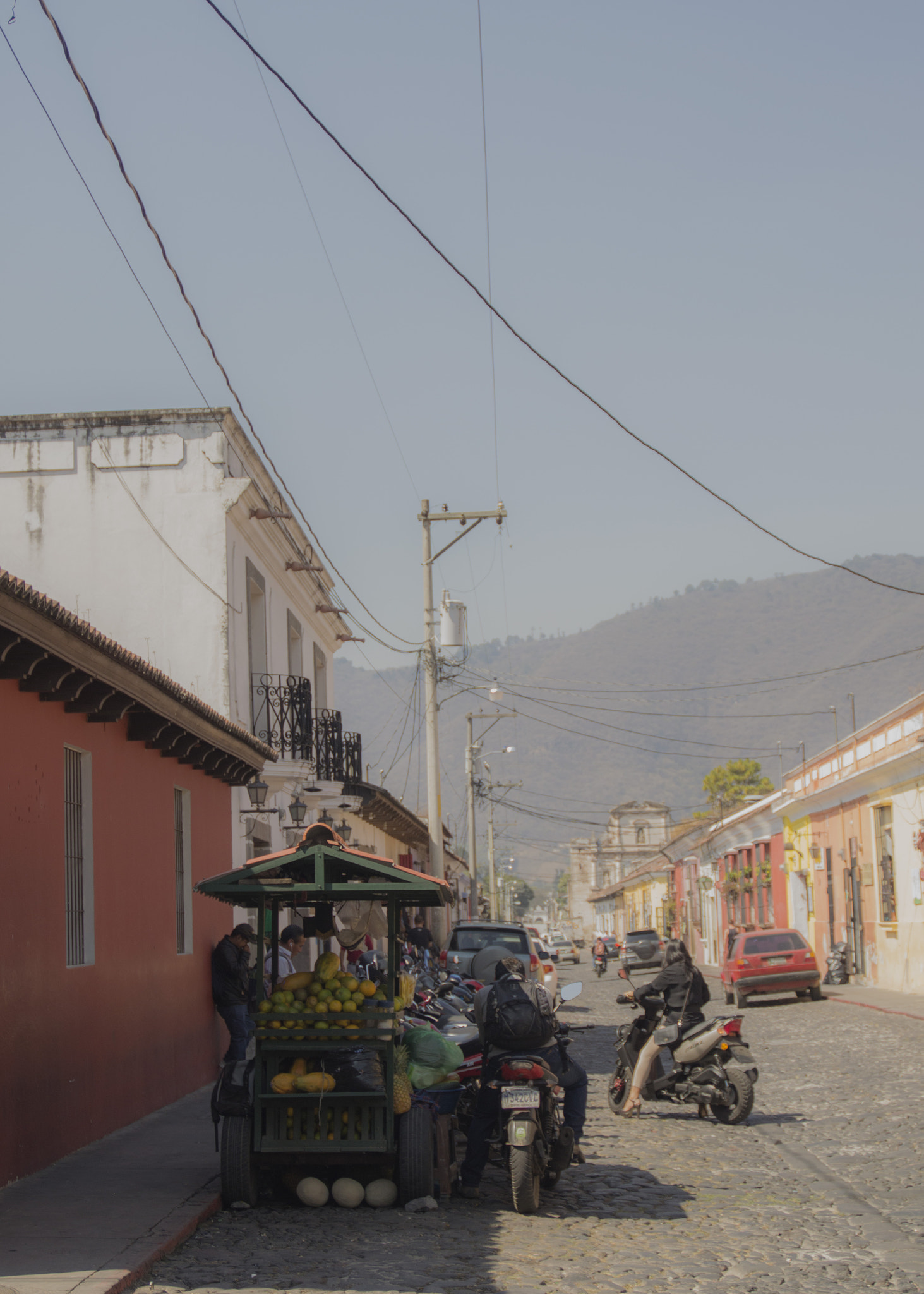Nikon D3200 sample photo. Fruit vendor in the streets photography
