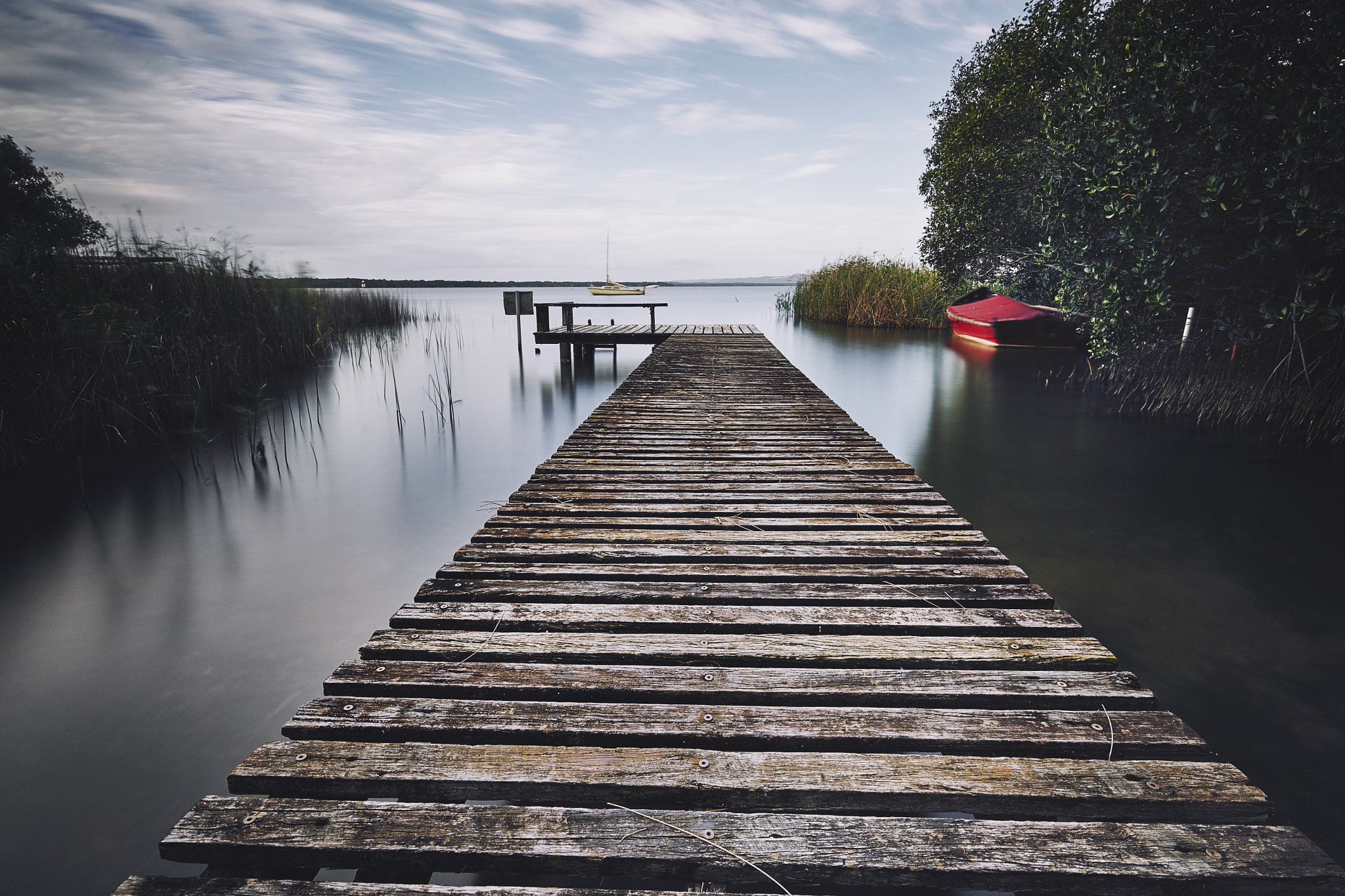 Canon EF 16-35mm F4L IS USM sample photo. Ron's jetty photography
