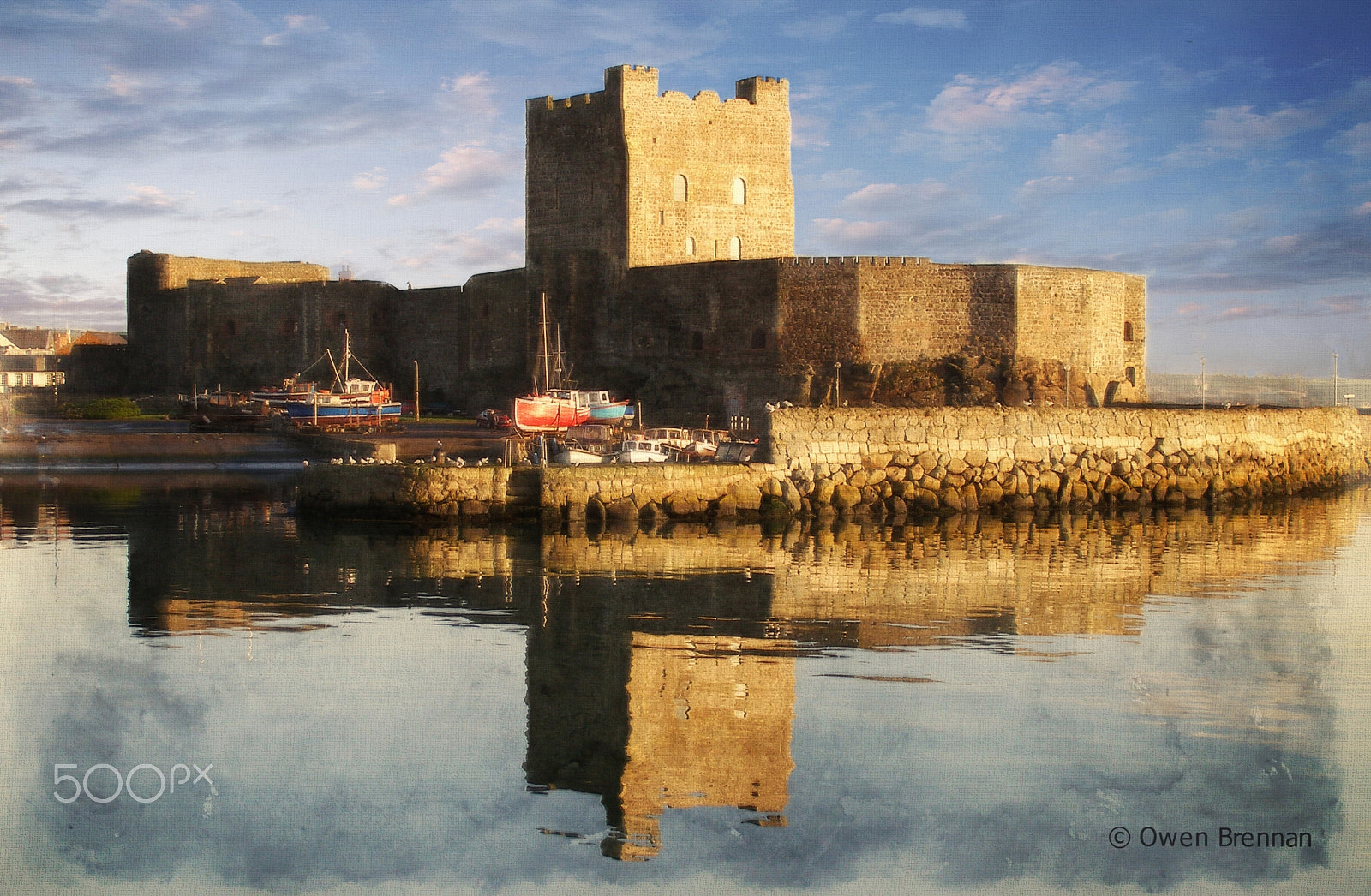 Olympus SP500UZ sample photo. Carrickfergus castle photography