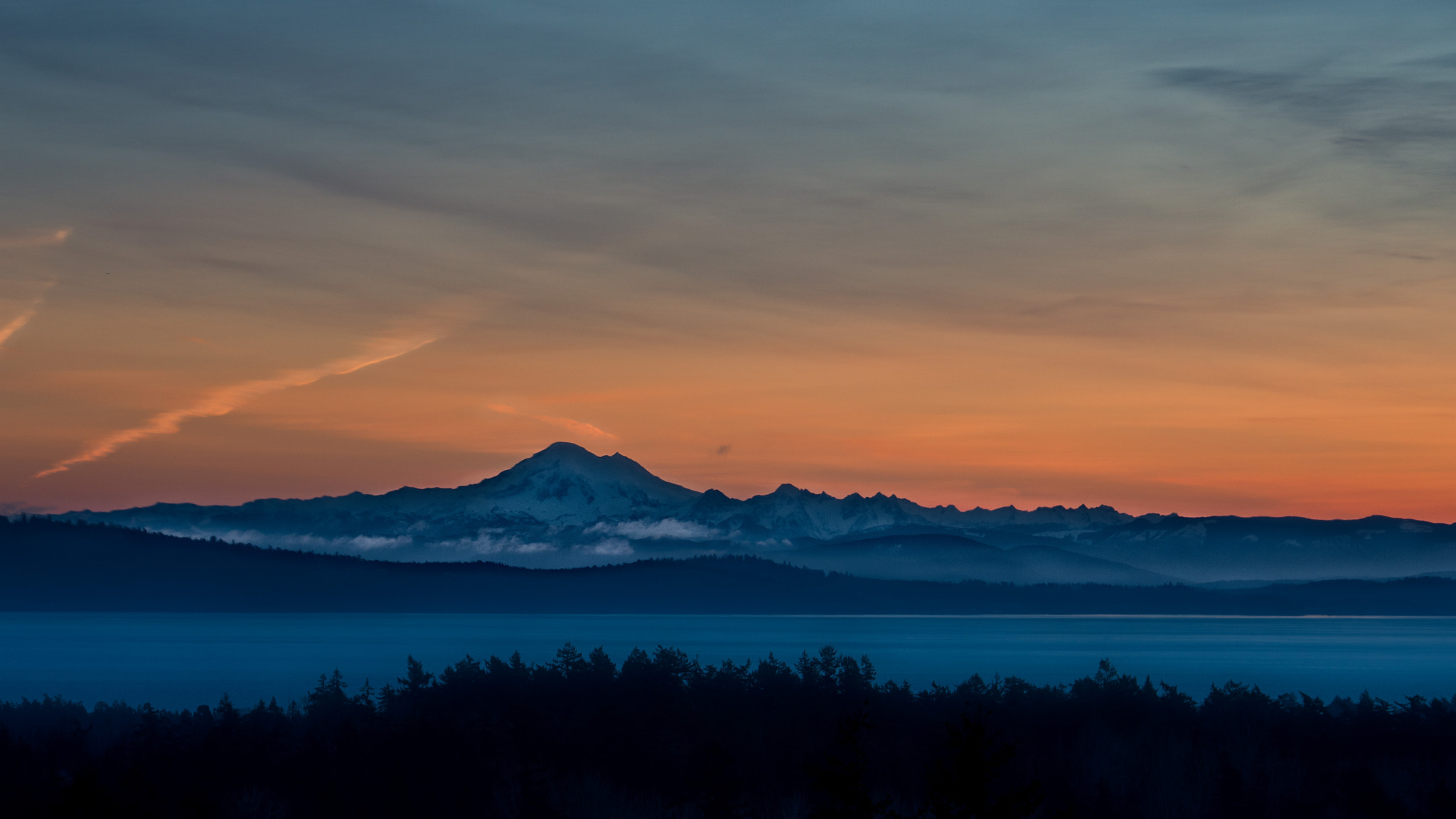 Tamron SP 70-200mm F2.8 Di VC USD sample photo. Mount baker washington state photography