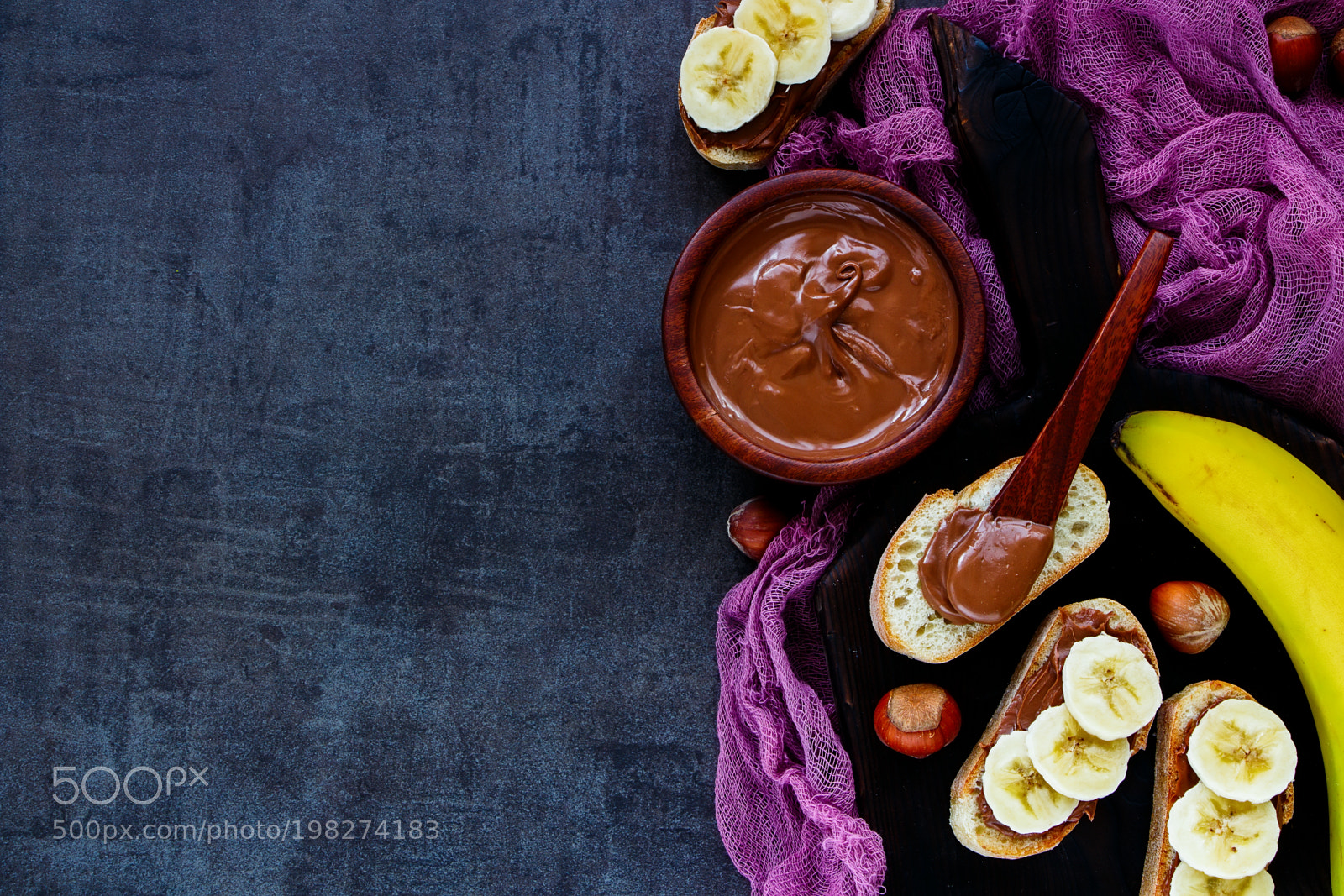 Canon EOS 700D (EOS Rebel T5i / EOS Kiss X7i) sample photo. Chocolate spread sandwiches photography