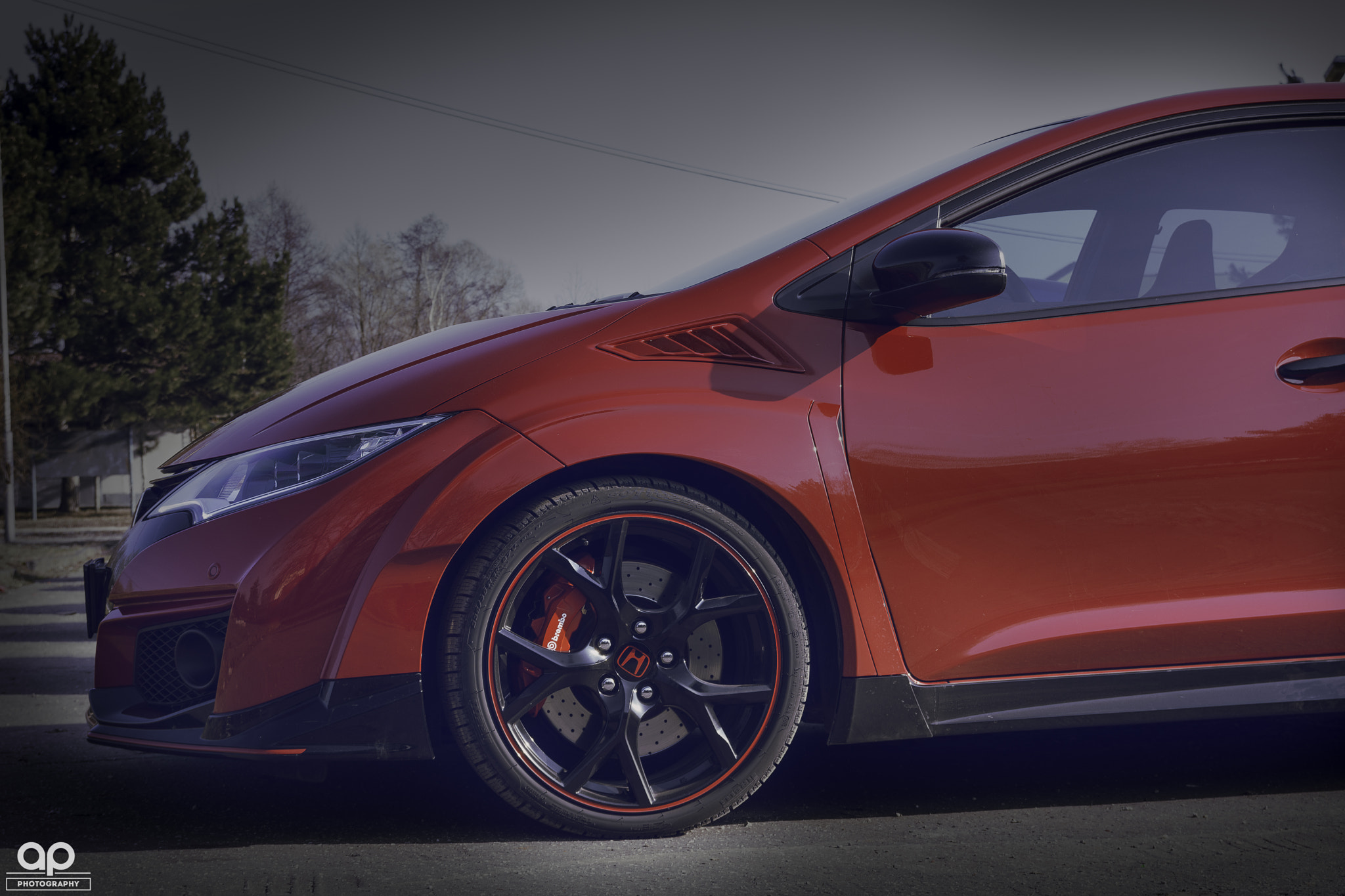 Nikon D7200 + Sigma 18-50mm F2.8 EX DC Macro sample photo. Honda civic typer photography