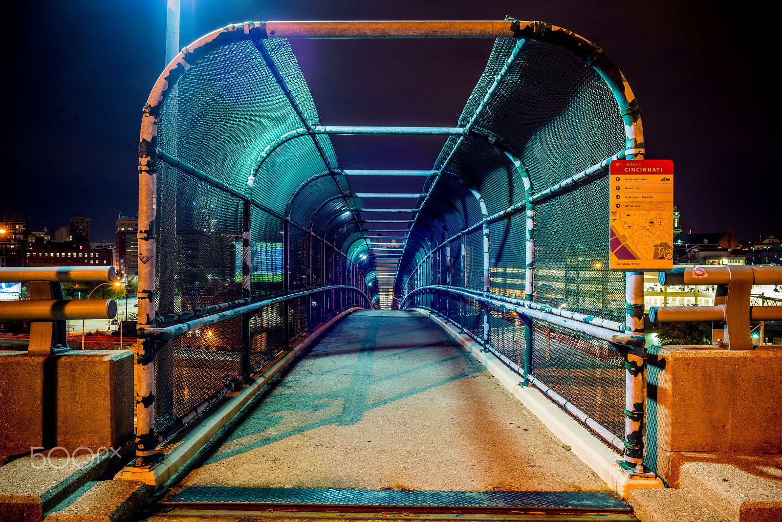 Nikon D610 + AF Nikkor 28mm f/2.8 sample photo. Bridge to queen city photography