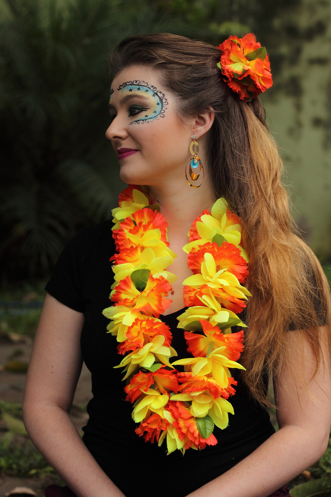Canon EOS 500D (EOS Rebel T1i / EOS Kiss X3) sample photo. Makeup carnaval photography