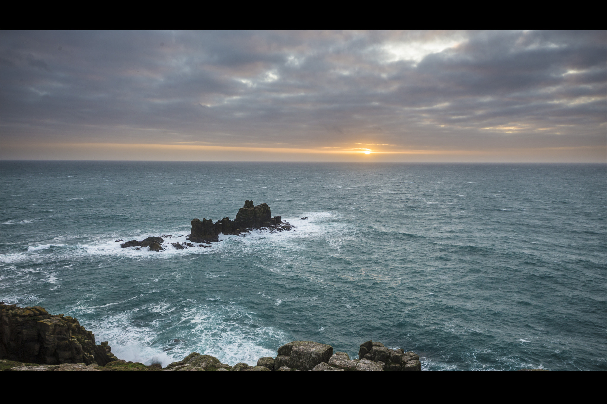 Canon EOS 6D sample photo. Sunset of the southernmost england photography