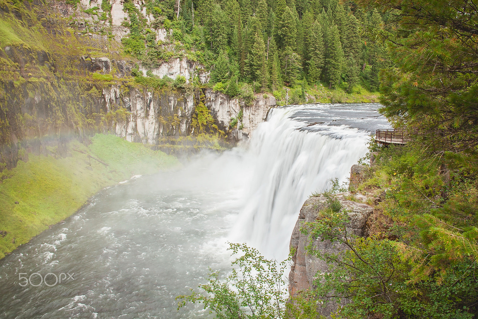Canon EF 28-135mm F3.5-5.6 IS USM sample photo. Upper mesa falls idaho wide photography