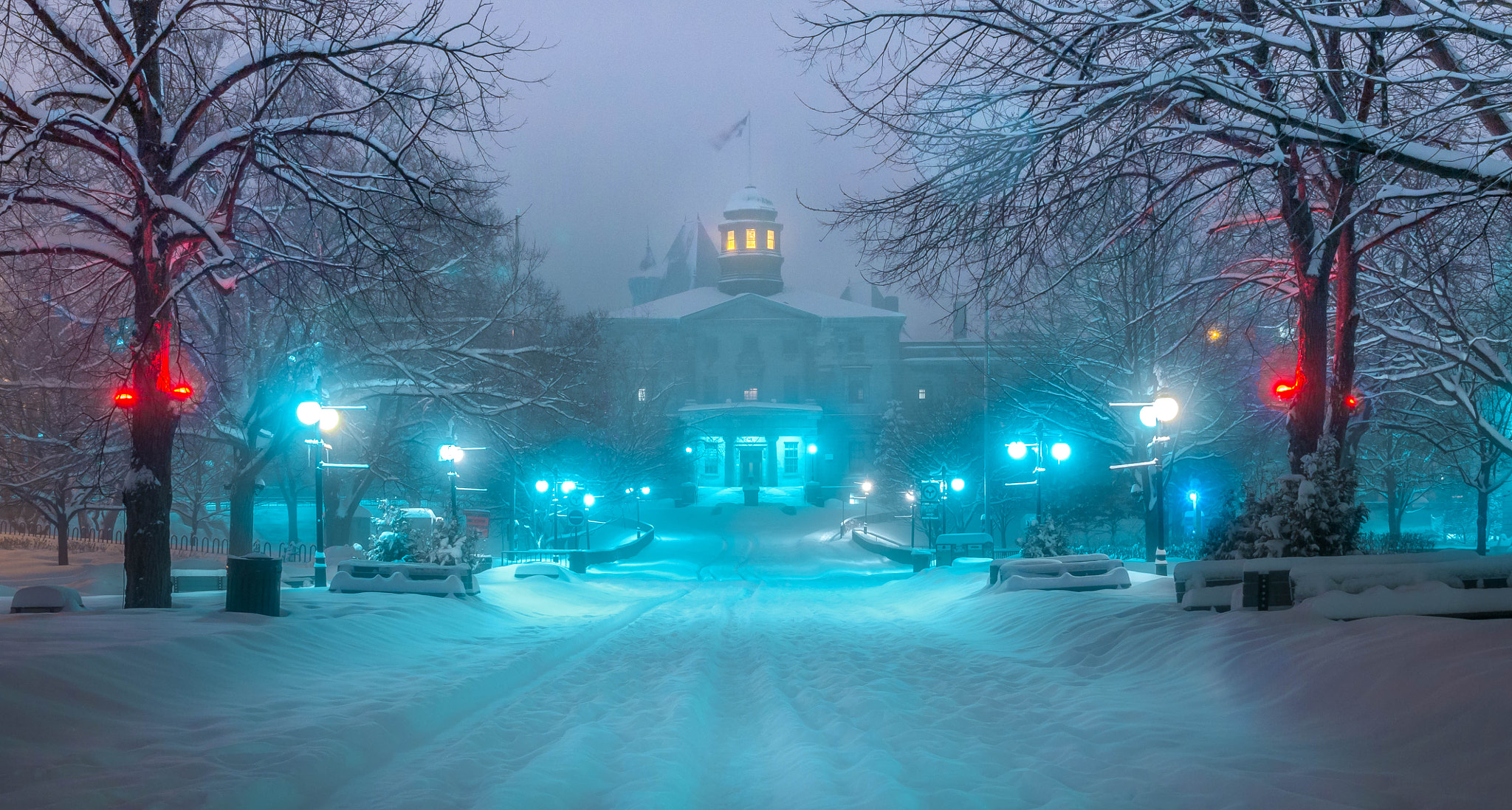 Panasonic Lumix G X Vario 12-35mm F2.8 ASPH Power OIS sample photo. Dreamy campus photography