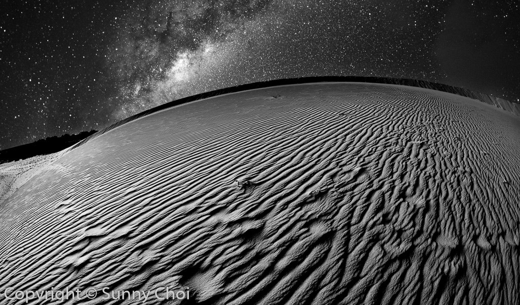 Nikon AF Fisheye-Nikkor 16mm F2.8D sample photo. Dream time under the starry sky photography