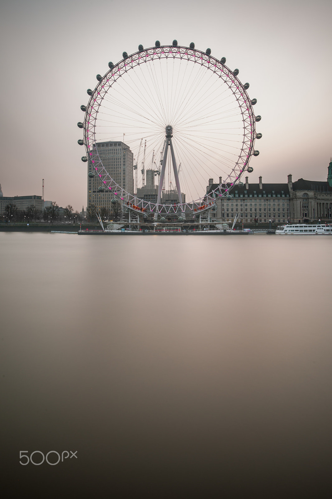 Nikon D3X + Nikon PC-E Nikkor 24mm F3.5D ED Tilt-Shift sample photo. London eye photography