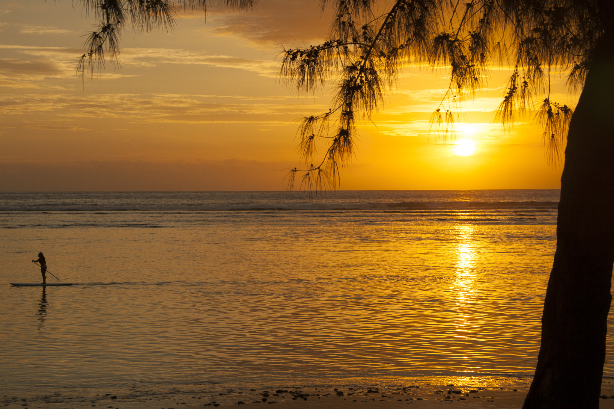 Canon EF-S 17-85mm F4-5.6 IS USM sample photo. Sunset paddle à l'ermitage photography