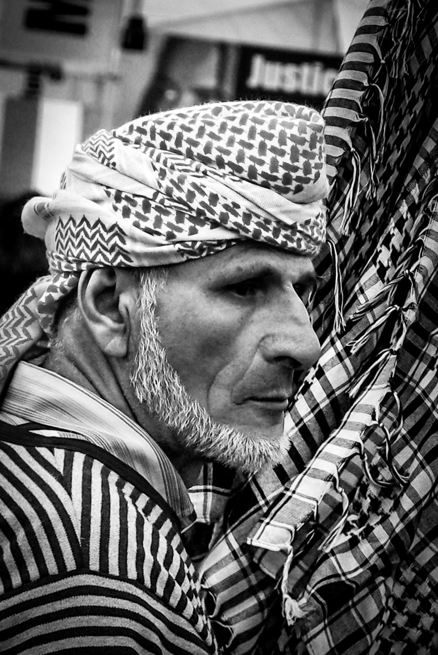 Pentax K10D sample photo. Le palestinien... photography