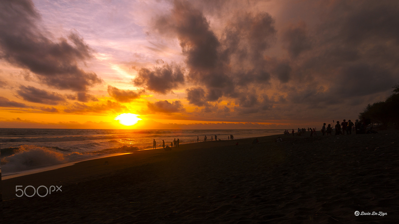 Tamron SP AF 17-50mm F2.8 XR Di II LD Aspherical (IF) sample photo. Senja pantai baru photography