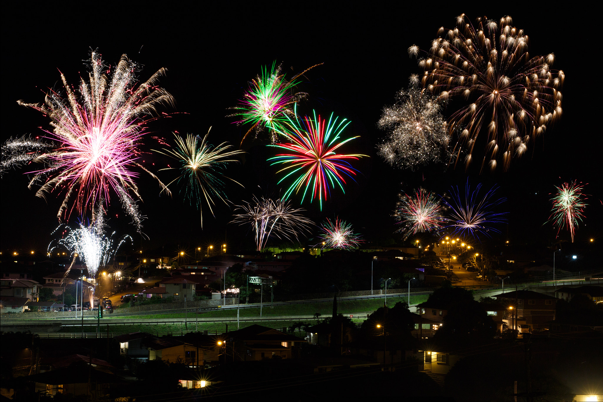 Sigma 50mm F1.4 EX DG HSM sample photo. Oahu new years 2017 photography