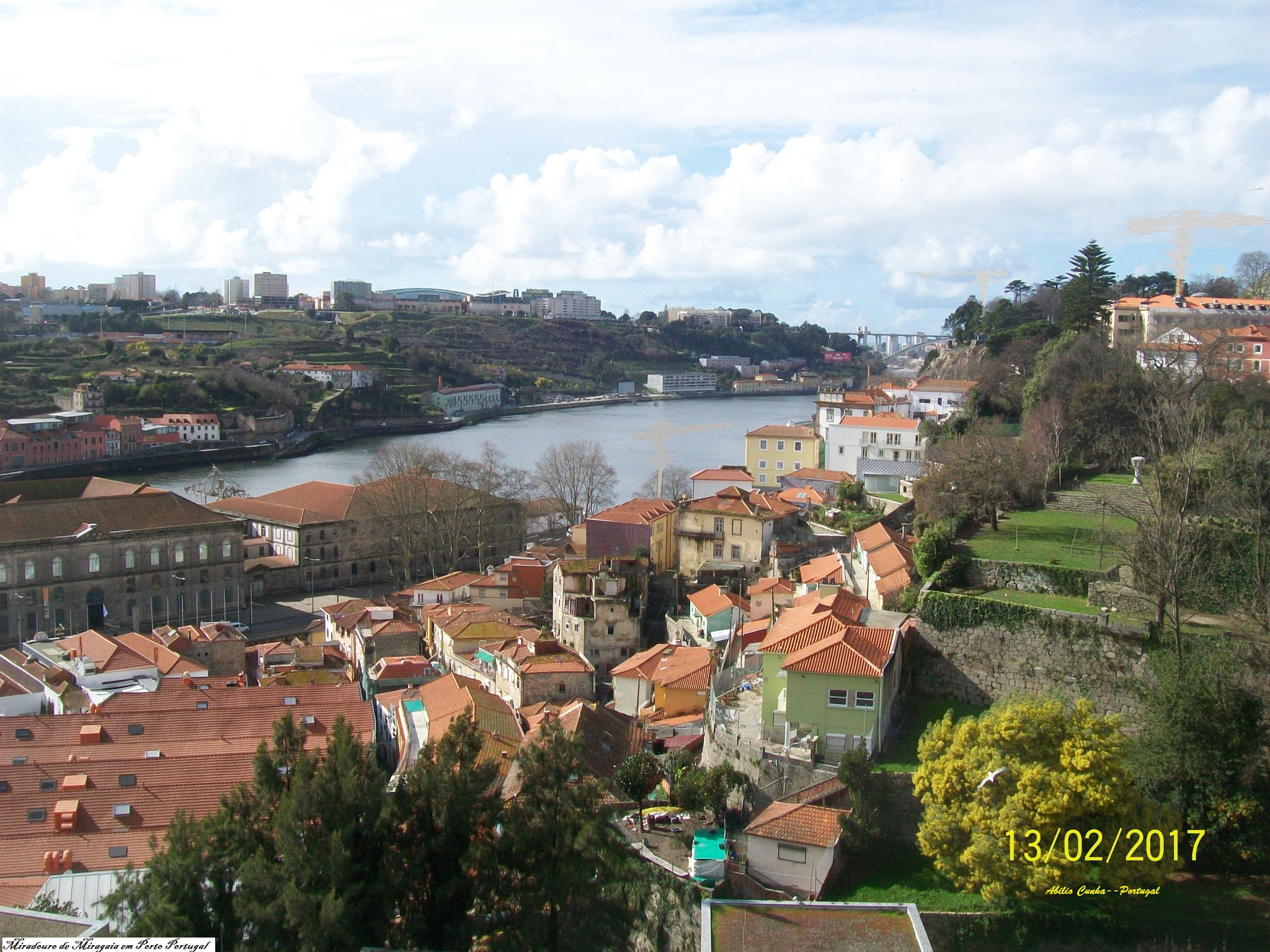 Kodak EasyShare C913 sample photo. Miradouro de miragaia em porto portugal photography