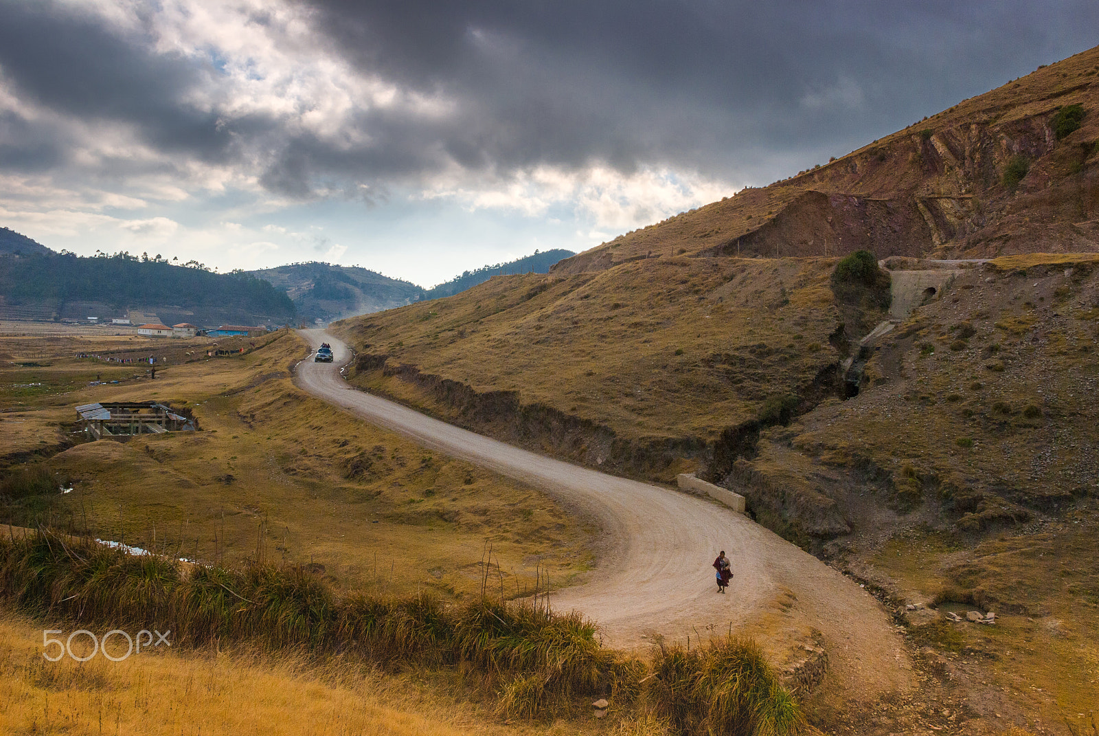 Nikon D200 sample photo. Mountain trails in huehuetenango, guatemala. photography