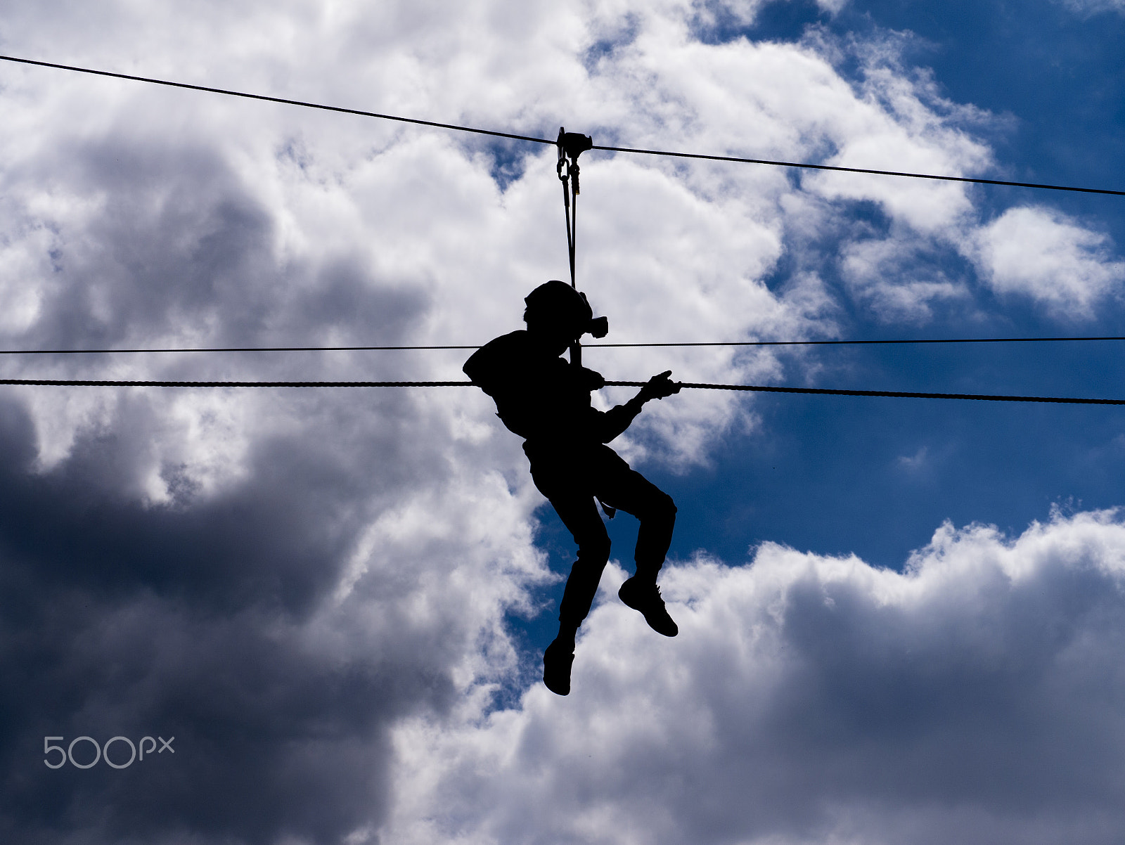 Panasonic Lumix G Vario 45-200mm F4-5.6 OIS sample photo. Kid on the sky photography