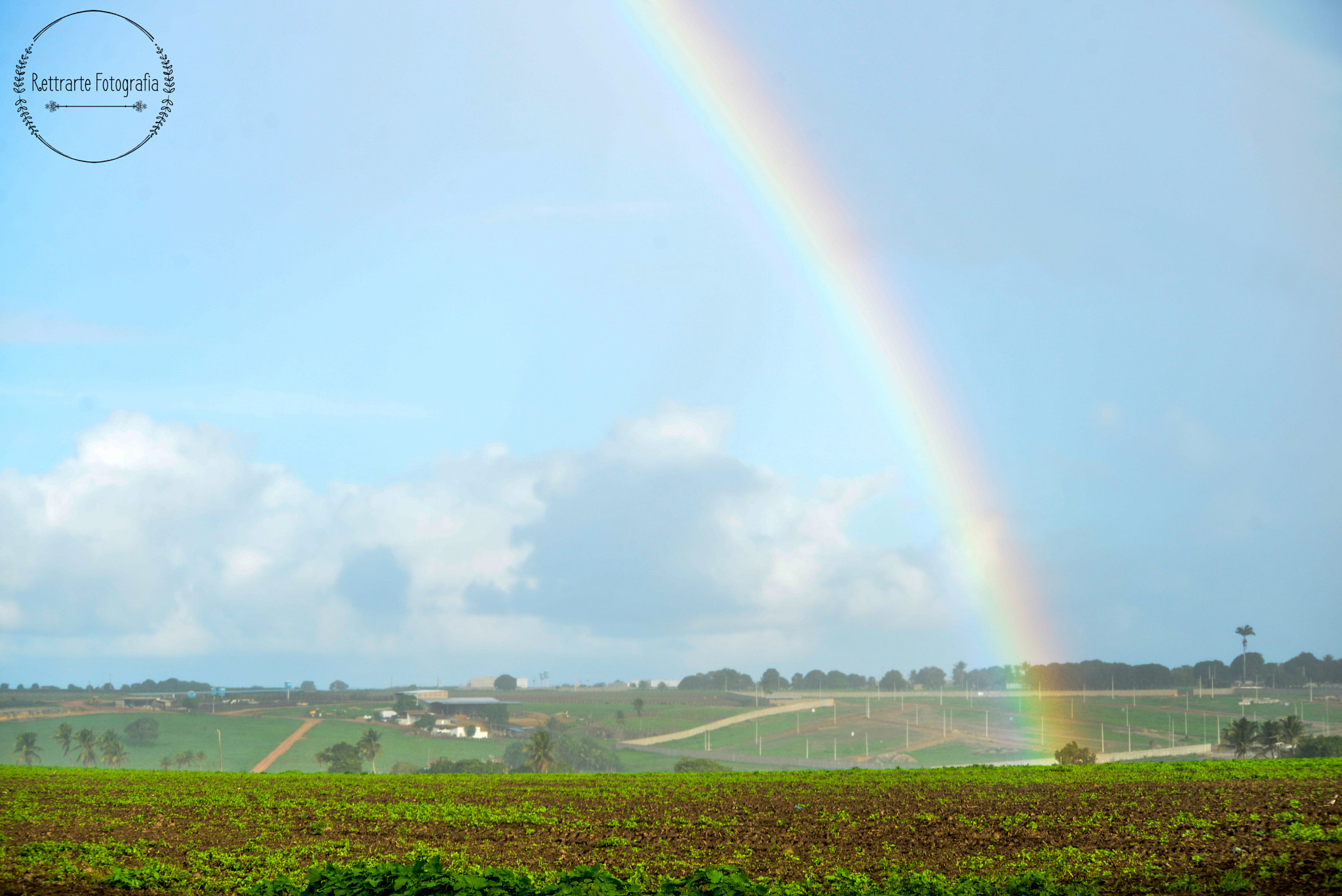 AF Nikkor 70-210mm f/4-5.6 sample photo. Rainbow photography