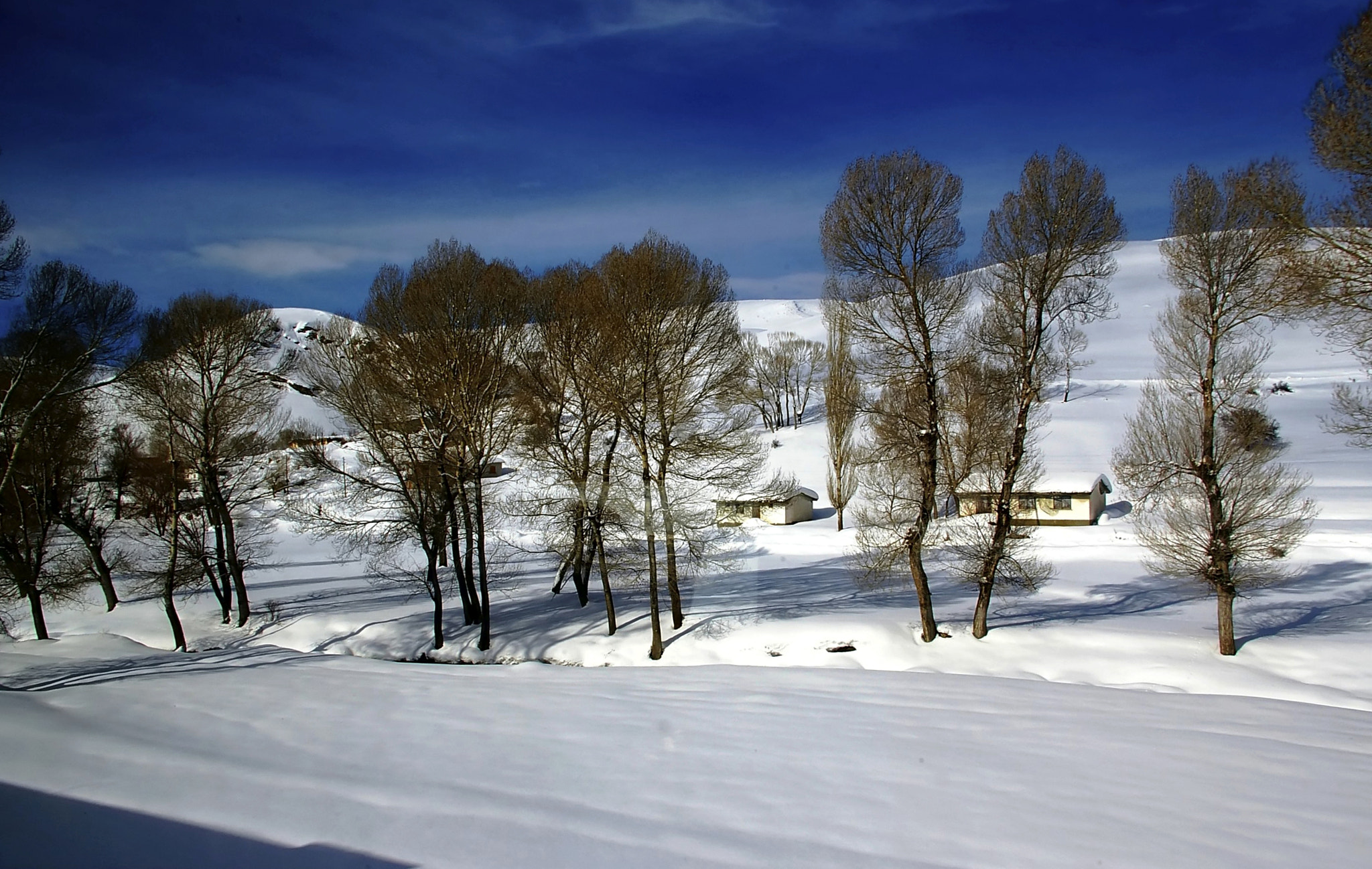 Pentax K100D Super sample photo. Winter in sivas xiv photography