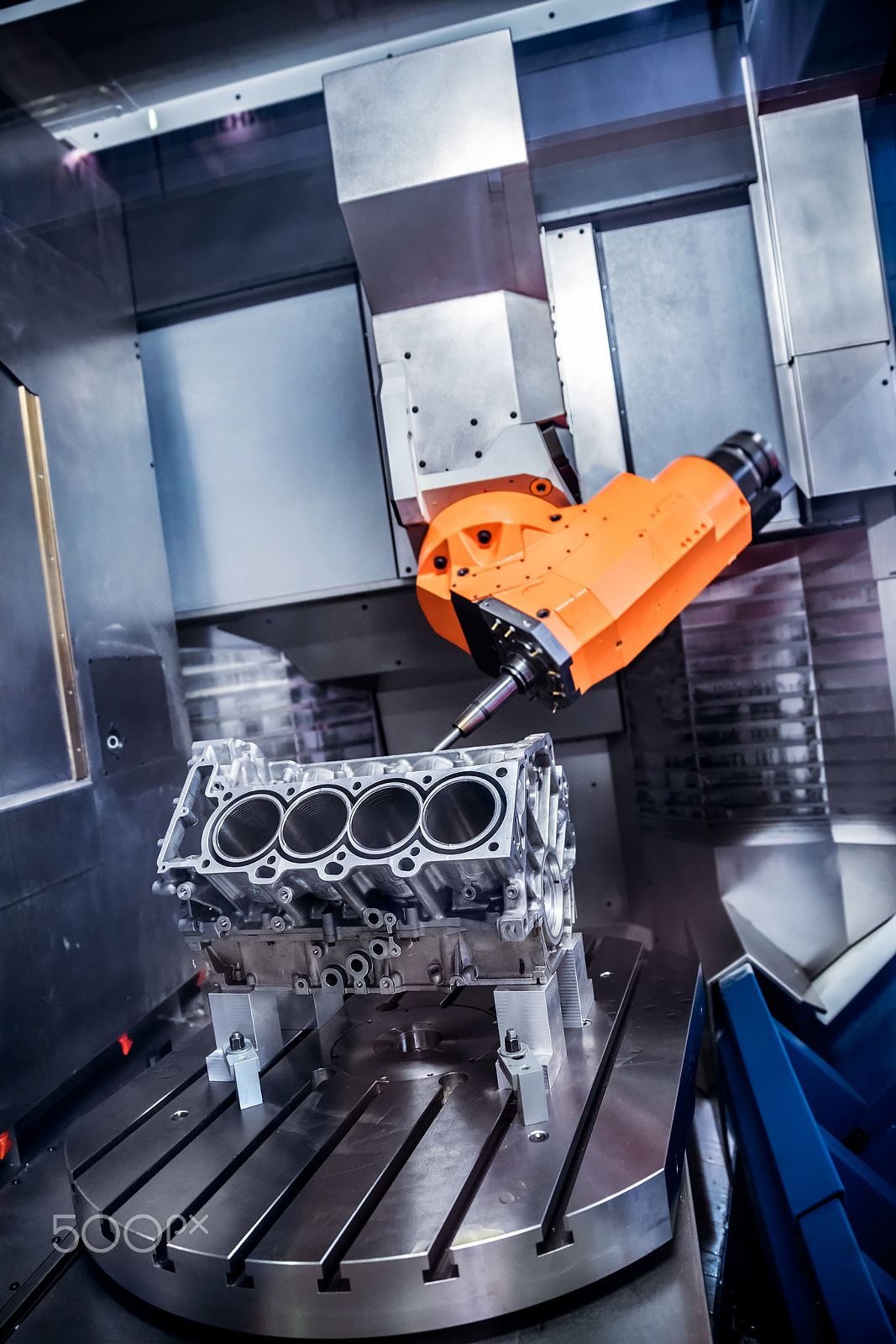 Canon EF 24-70mm F2.8L II USM sample photo. Metalworking cnc milling machine. photography