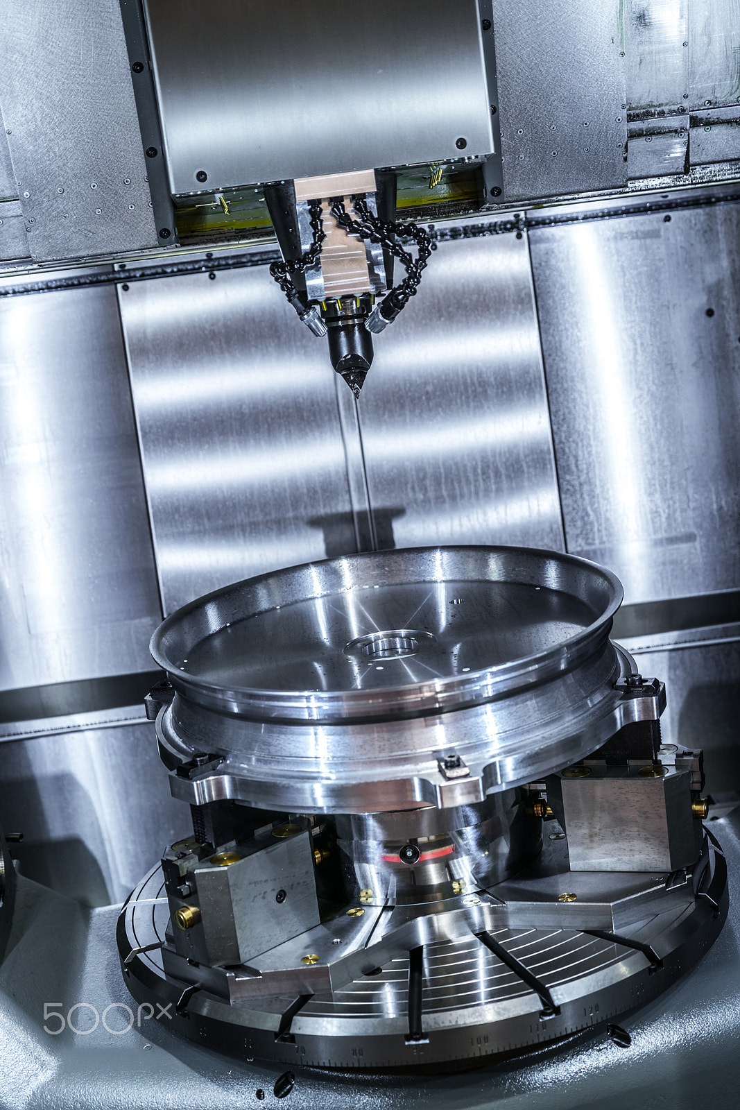 Canon EF 24-70mm F2.8L II USM sample photo. Metalworking cnc milling machine. photography