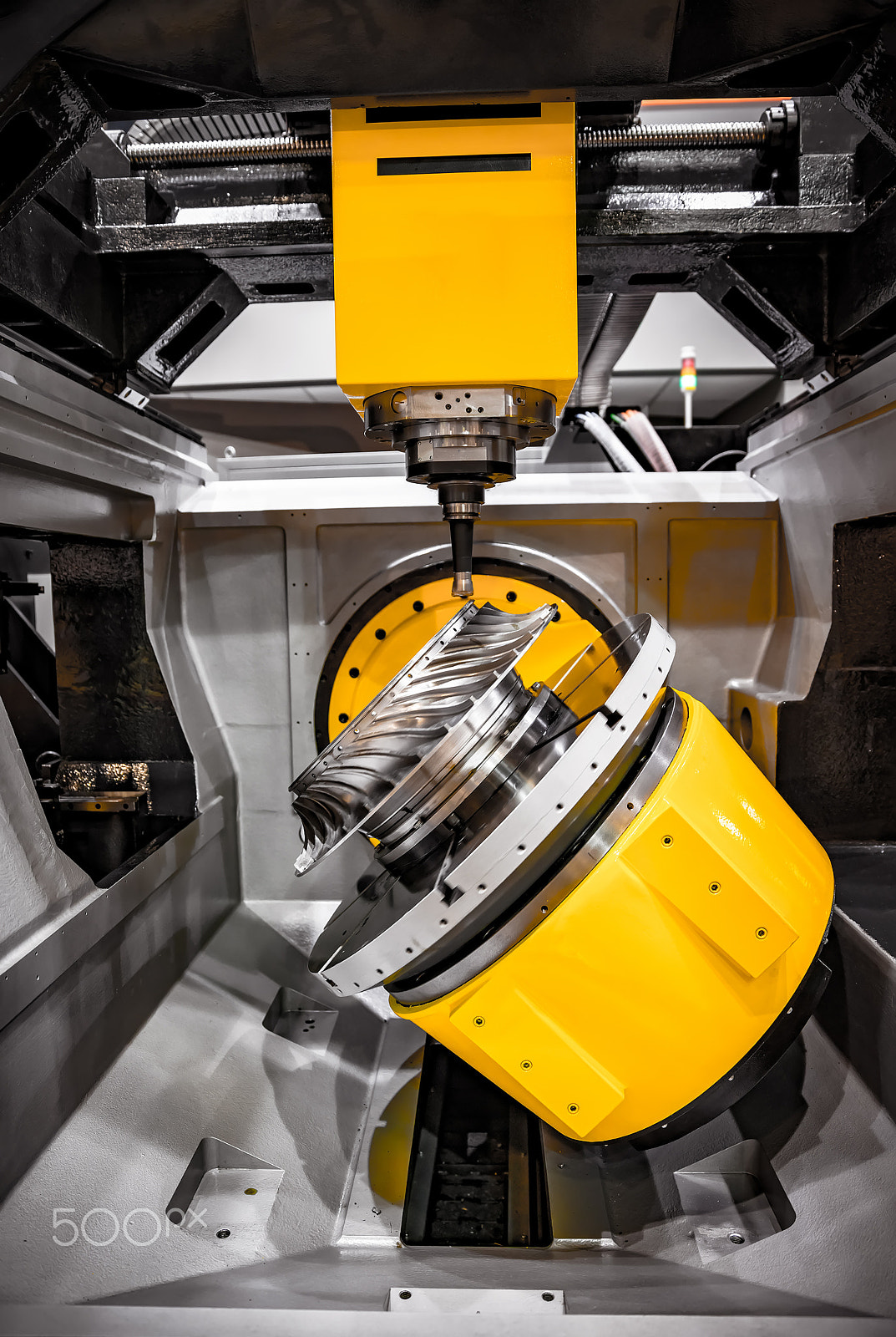 Canon EF 24-70mm F2.8L II USM sample photo. Metalworking cnc milling machine. photography