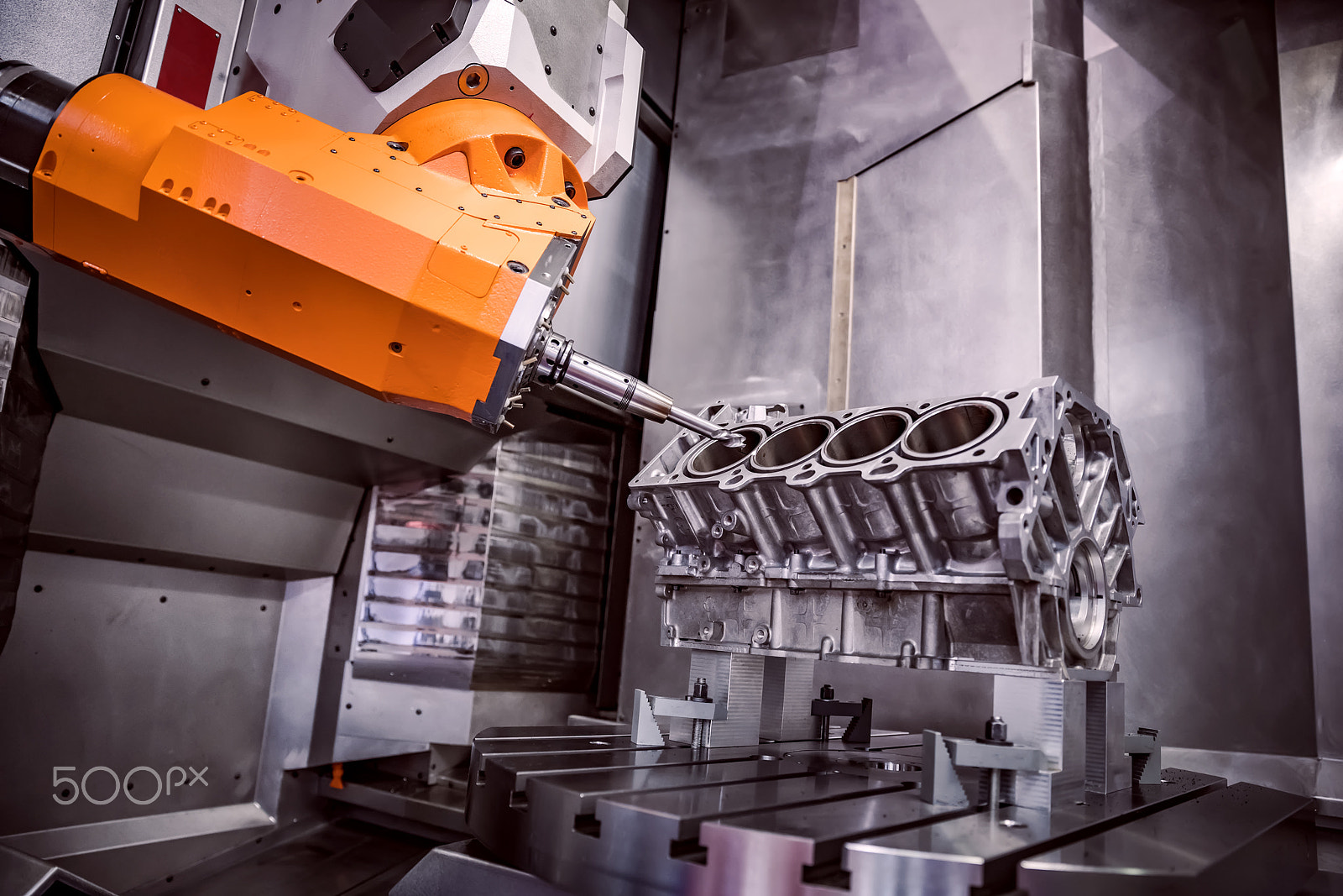 Canon EF 24-70mm F2.8L II USM sample photo. Metalworking cnc milling machine. photography