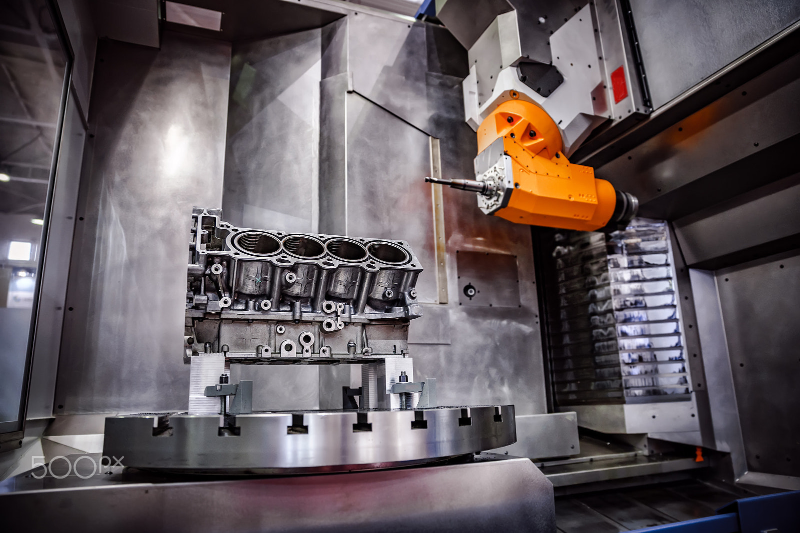 Canon EF 24-70mm F2.8L II USM sample photo. Metalworking cnc milling machine. photography