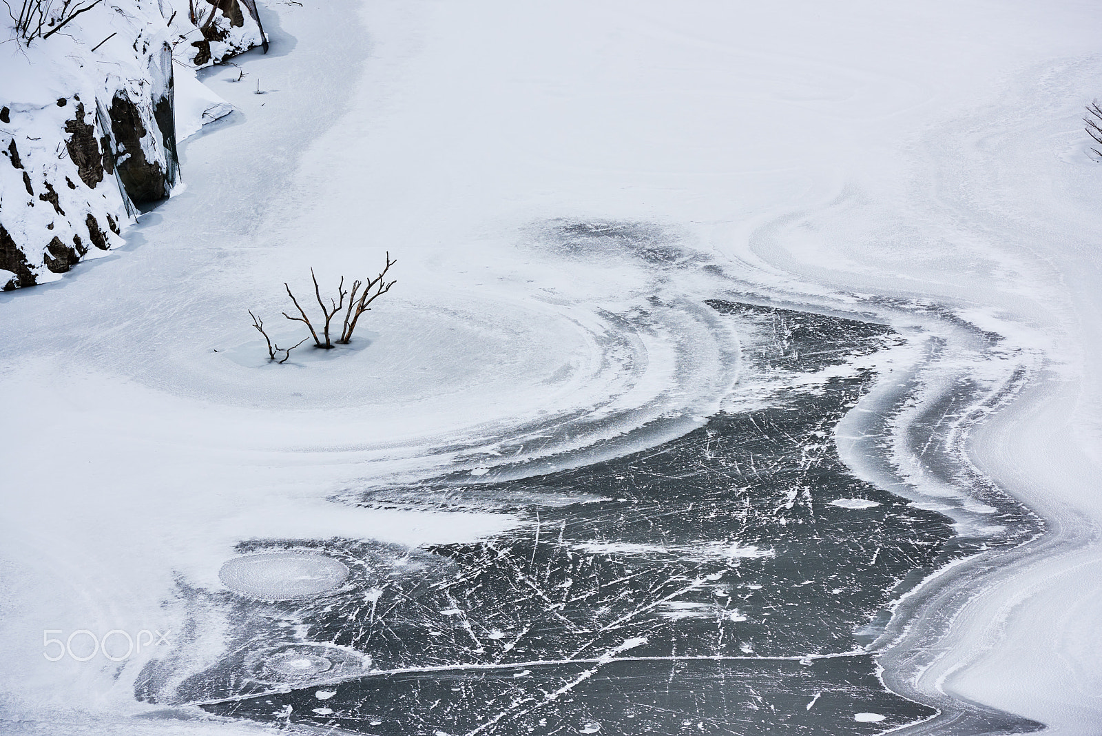 Nikon D810 sample photo. Frozen photography