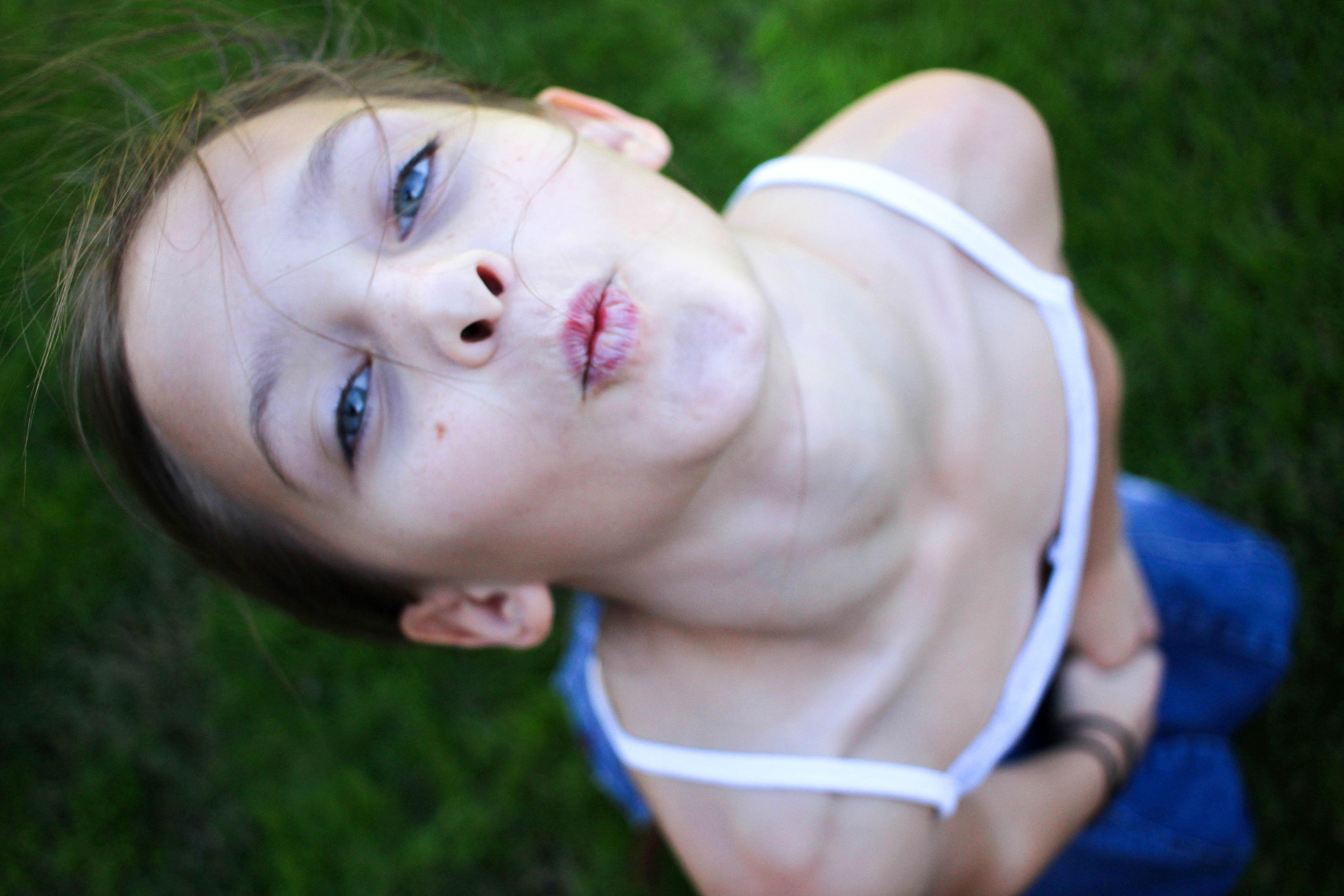 Canon EF-S 24mm F2.8 STM sample photo. Upside down portrait photography