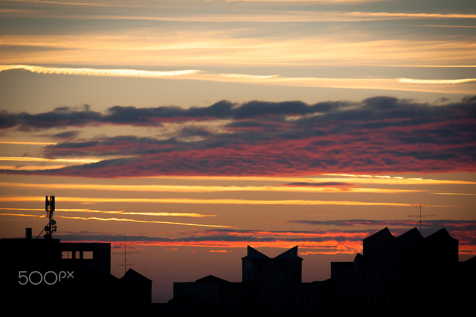 Sigma 70-300mm F4-5.6 APO DG Macro sample photo. Sunset photography