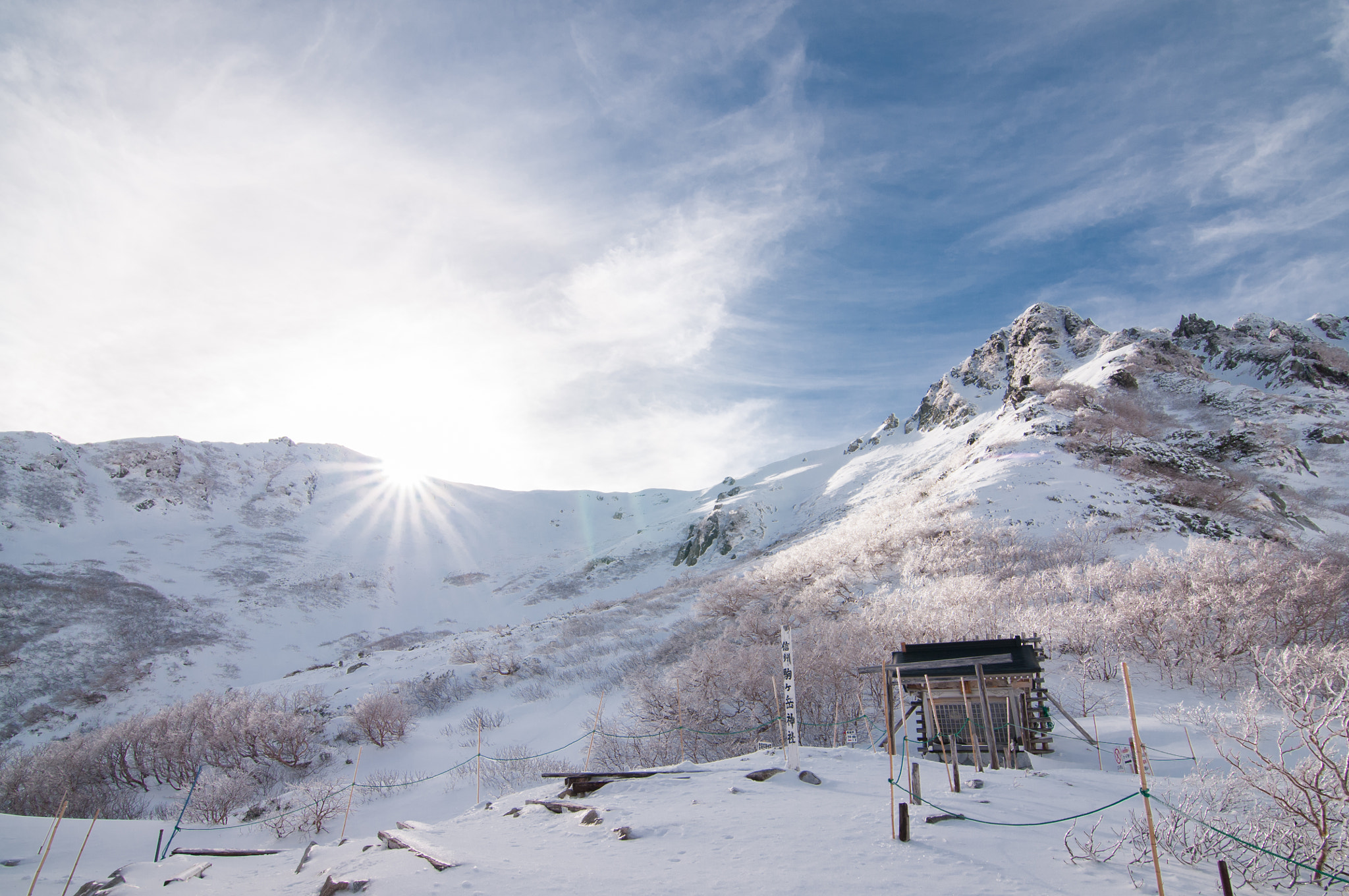 Nikon D300 sample photo. Komagatake mountain. photography