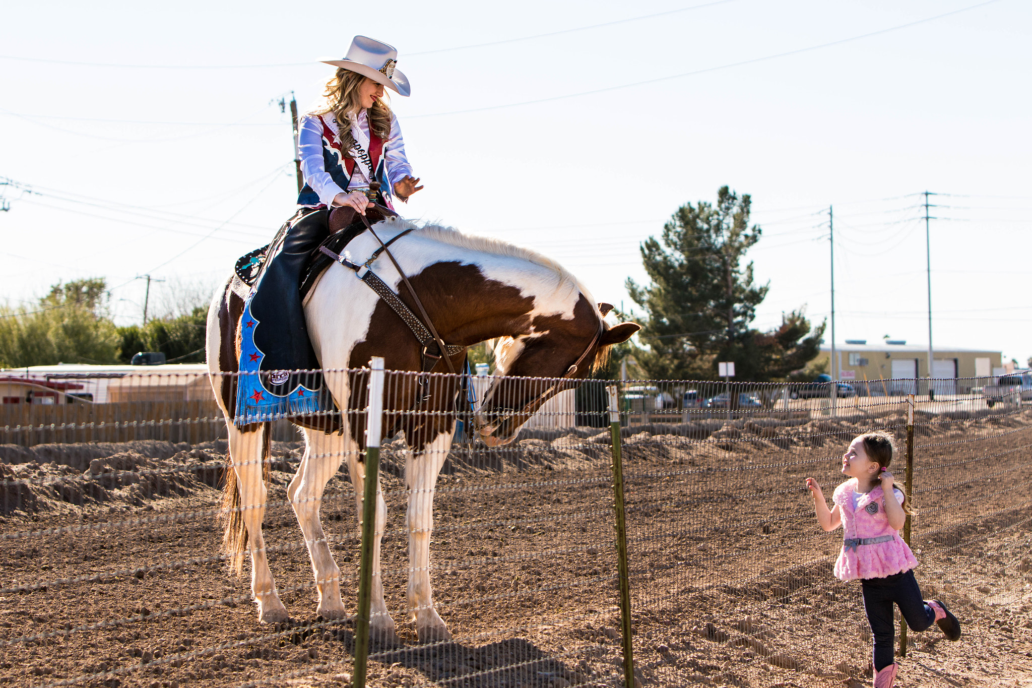 Canon EOS 7D Mark II + Canon EF 70-200mm F2.8L IS USM sample photo. Little princess meets a rodeo queen photography