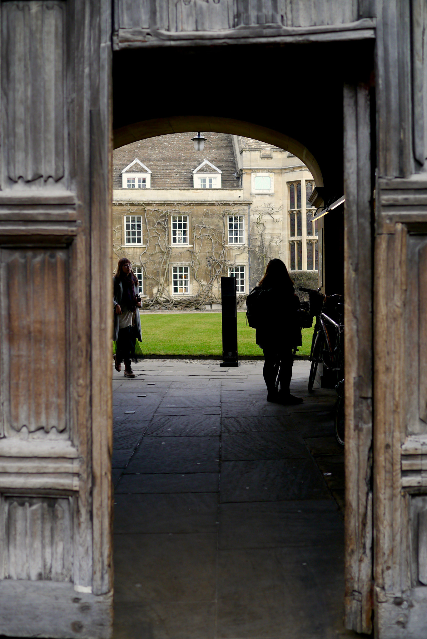 Panasonic Lumix DMC-GX1 sample photo. Looking through the gate photography