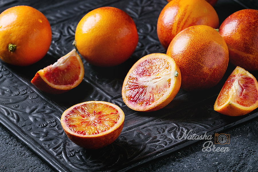 Canon EOS 700D (EOS Rebel T5i / EOS Kiss X7i) + Canon EF 70-200mm F4L IS USM sample photo. Sicilian blood oranges fruits photography