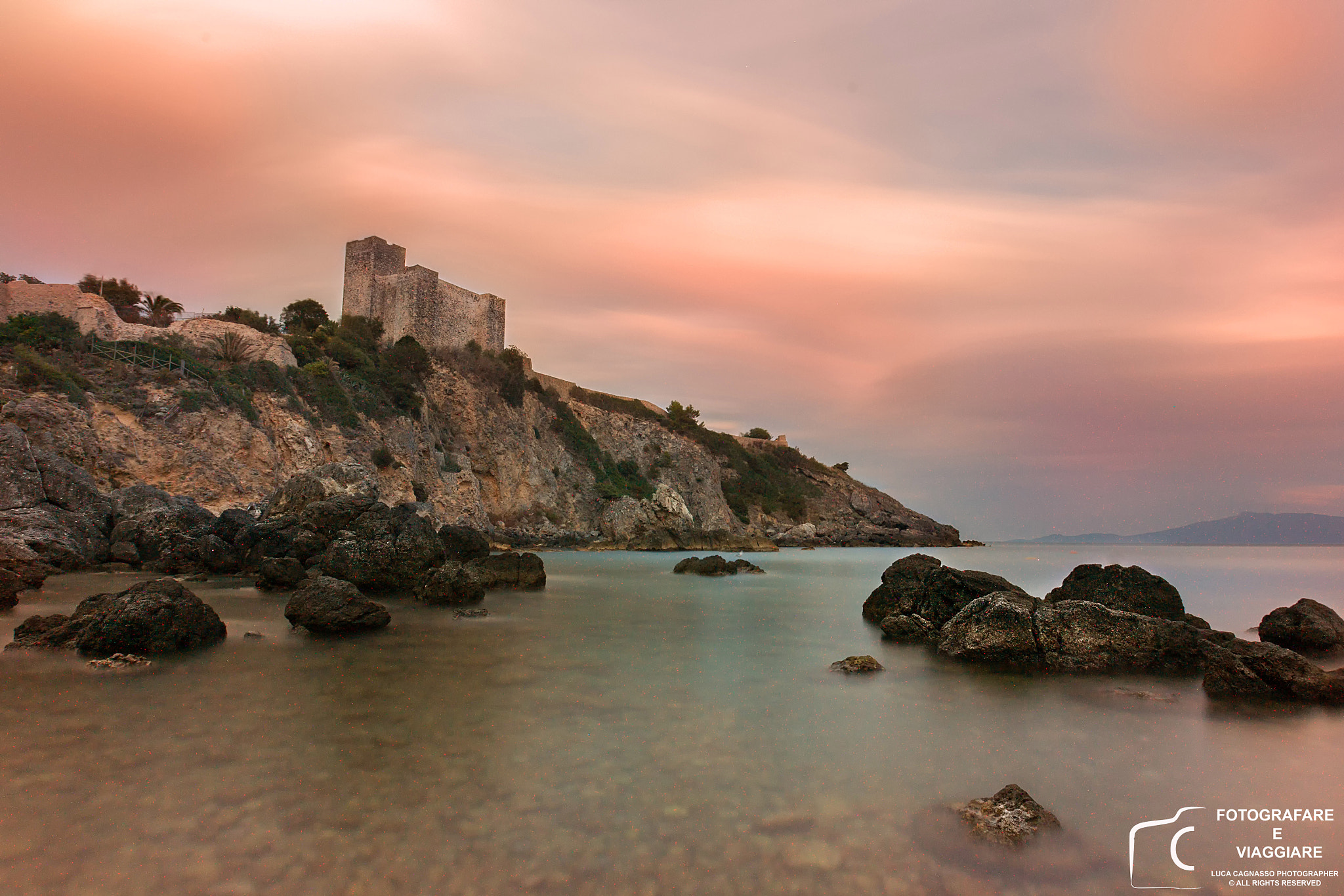 Canon EF 16-35mm F2.8L USM sample photo. Castello di talamone photography