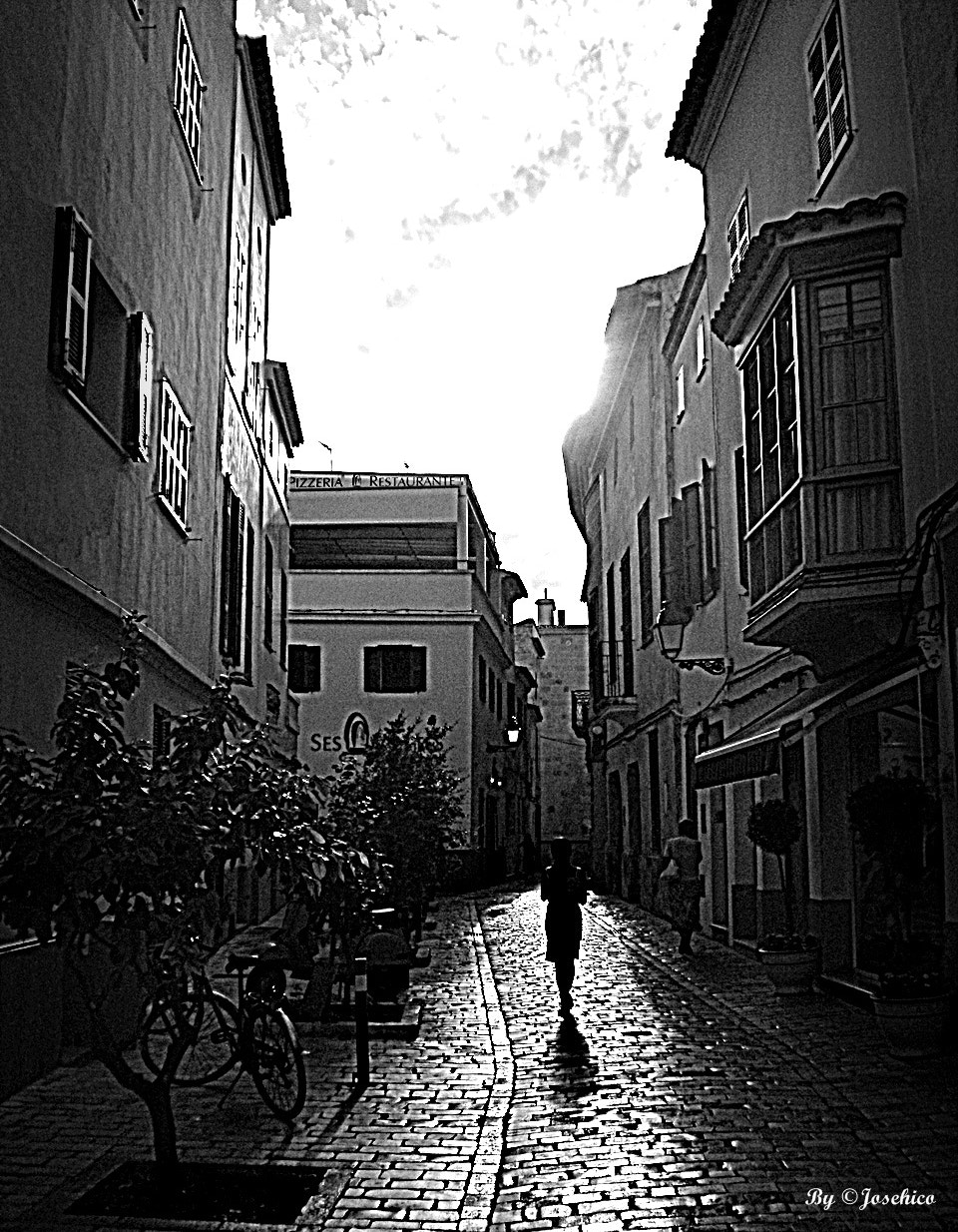 Nikon Coolpix S210 sample photo. Calle de ciutadella de menorca photography