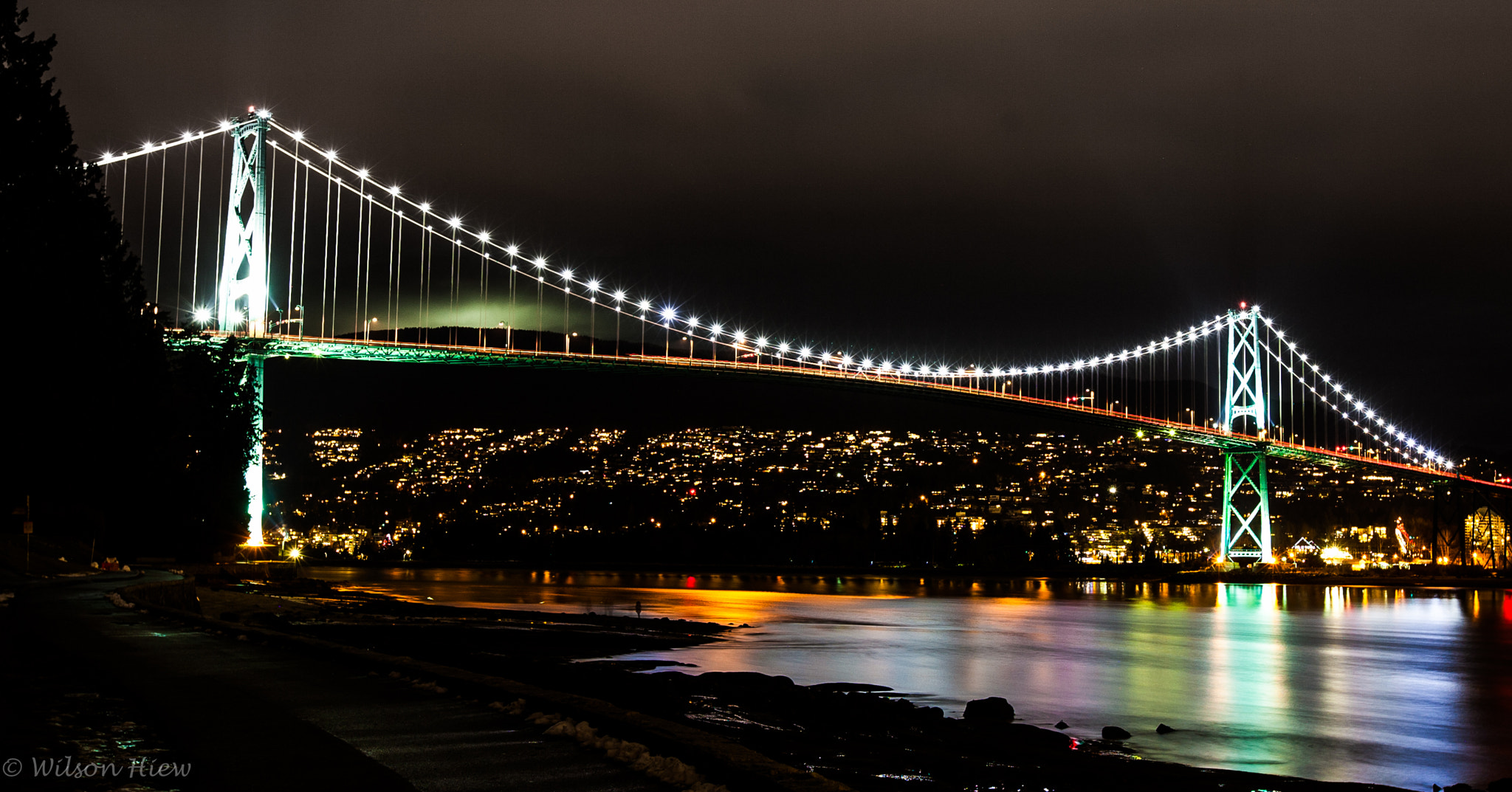 Canon EOS 5D sample photo. Lions gate bridge photography