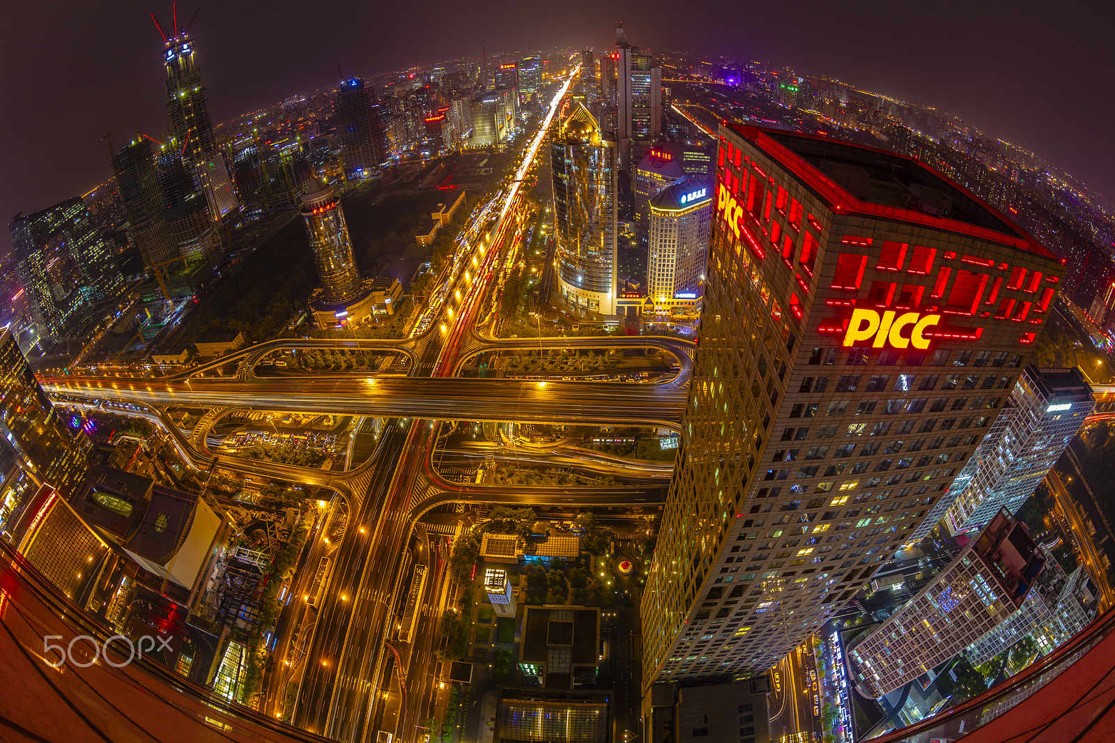 Canon EF 8-15mm F4L Fisheye USM sample photo. City of beijing photography