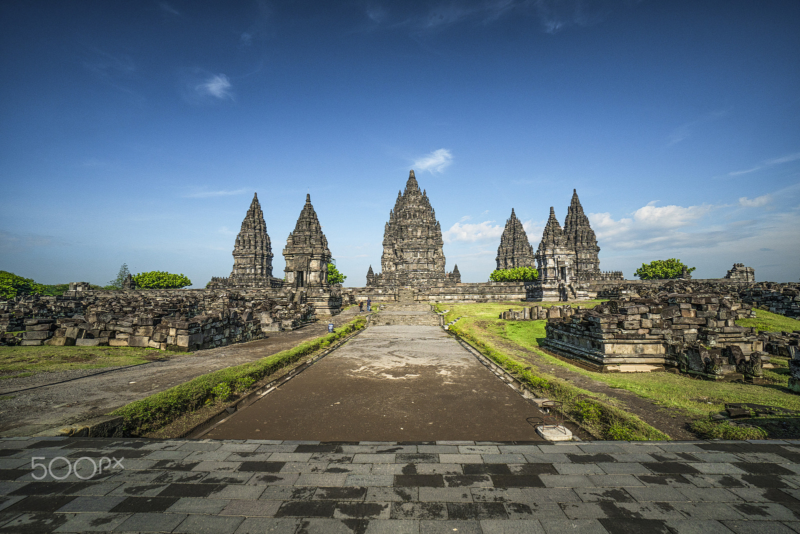 Sony a6300 sample photo. Prambanan temple photography