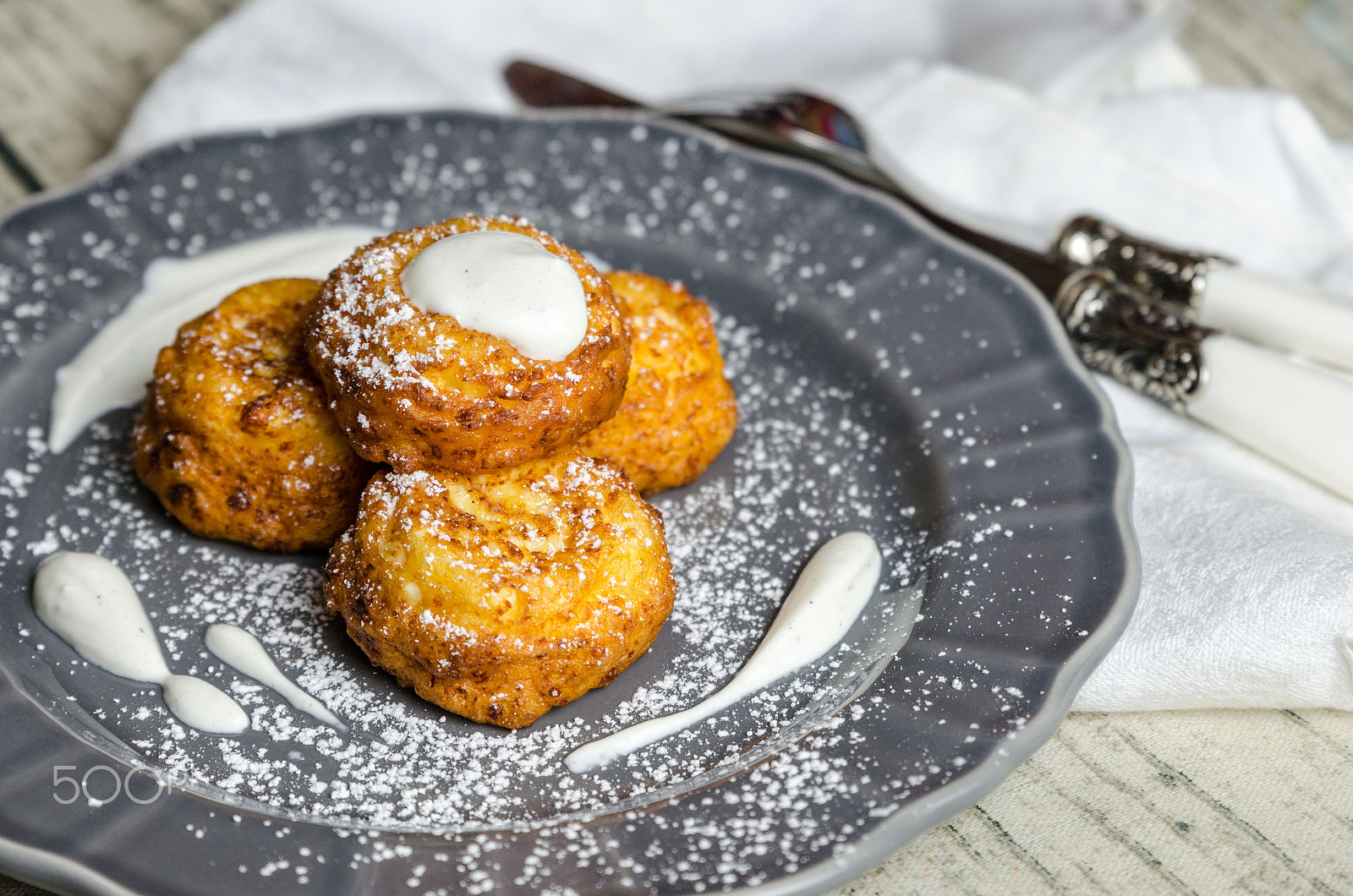 Nikon D7000 + Tamron SP 24-70mm F2.8 Di VC USD sample photo. Cottage cheese fritters photography