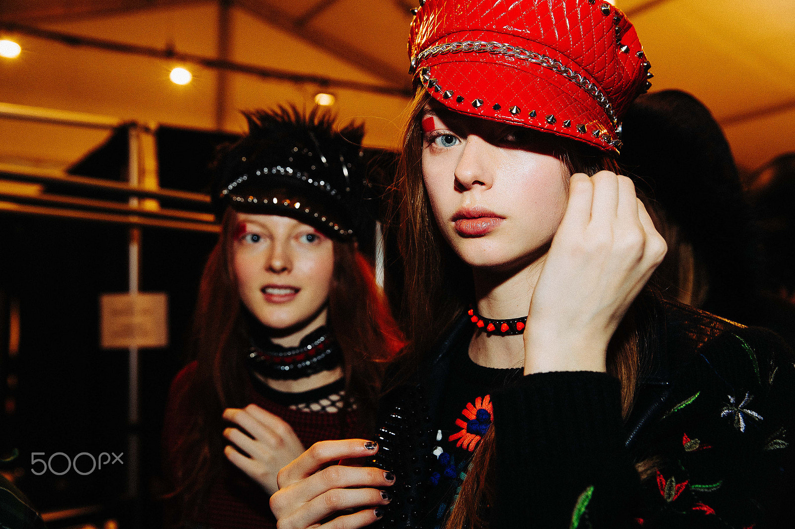 Canon EF 24-70mm F2.8L II USM sample photo. Nyfw backstage moment photography