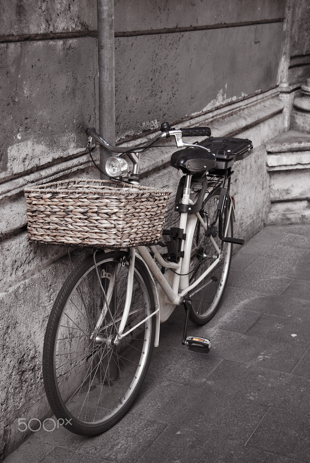 Nikon D80 sample photo. Left alone bike photography