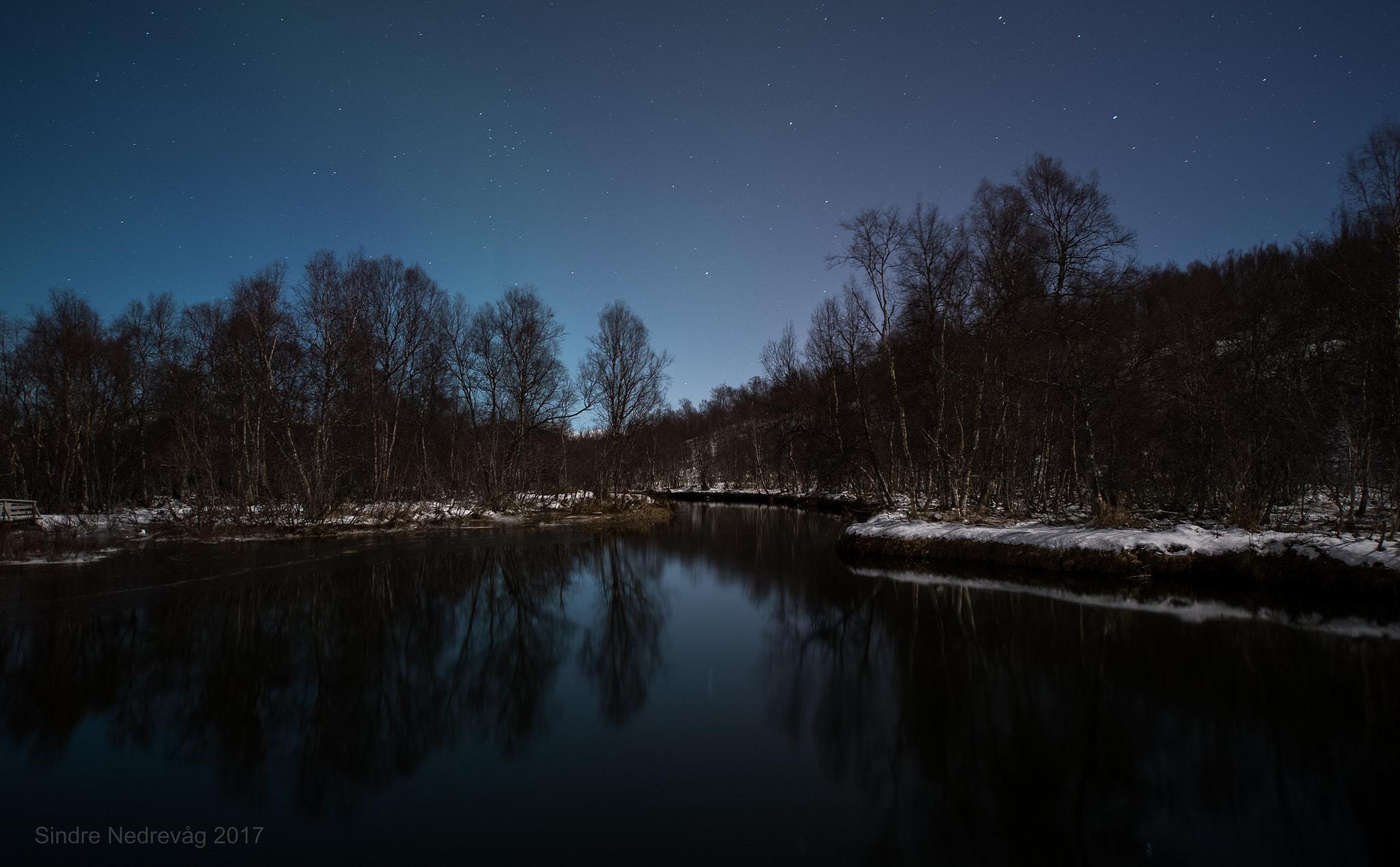 Nikon AF-S Nikkor 14-24mm F2.8G ED sample photo. Night at the river futelva photography
