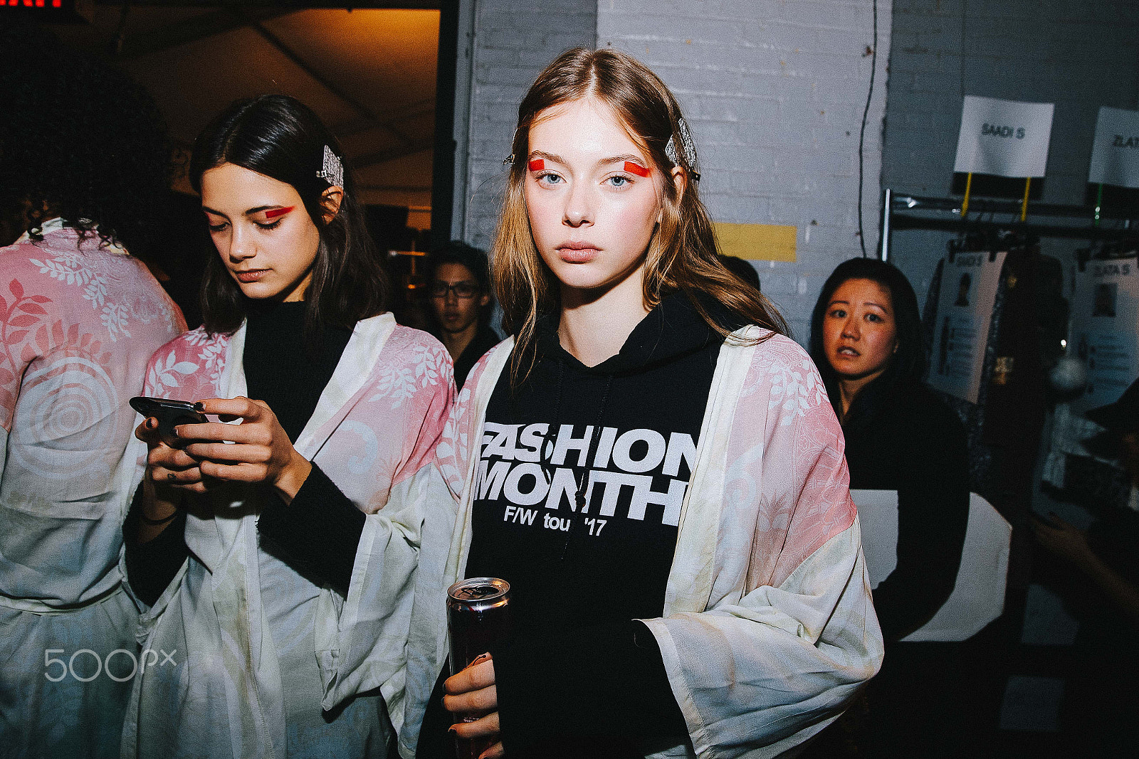 Canon EF 24-70mm F2.8L II USM sample photo. Nyfw backstage moment photography