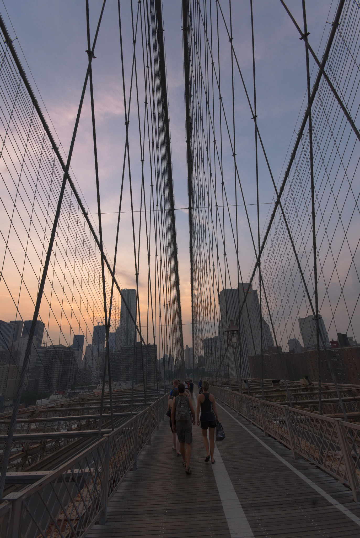 Sigma AF 10-20mm F4-5.6 EX DC sample photo. Nyc brooklyn bridge photography
