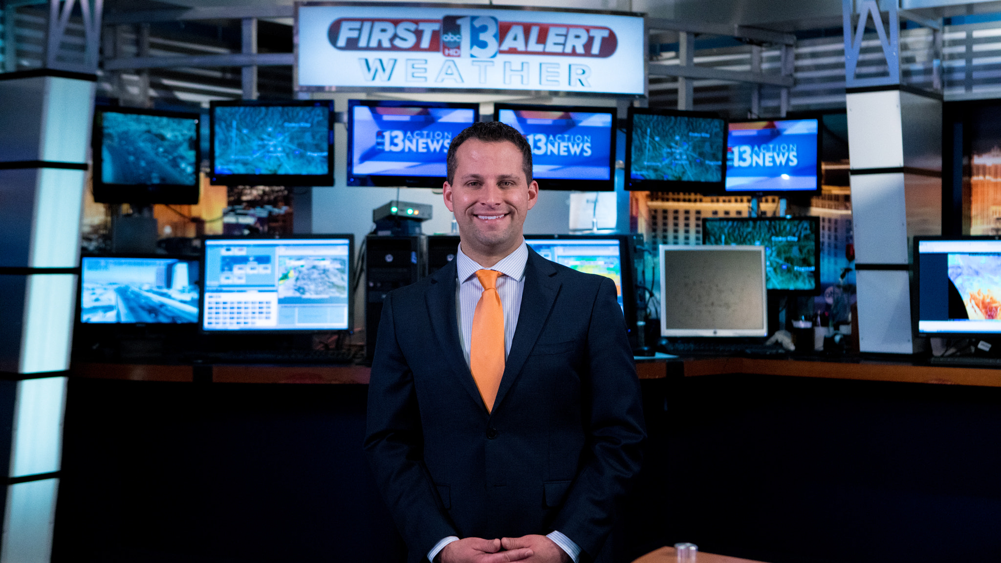 Sony a7R II + Canon EF 24-70mm F2.8L USM sample photo. Ktnv weather team photography